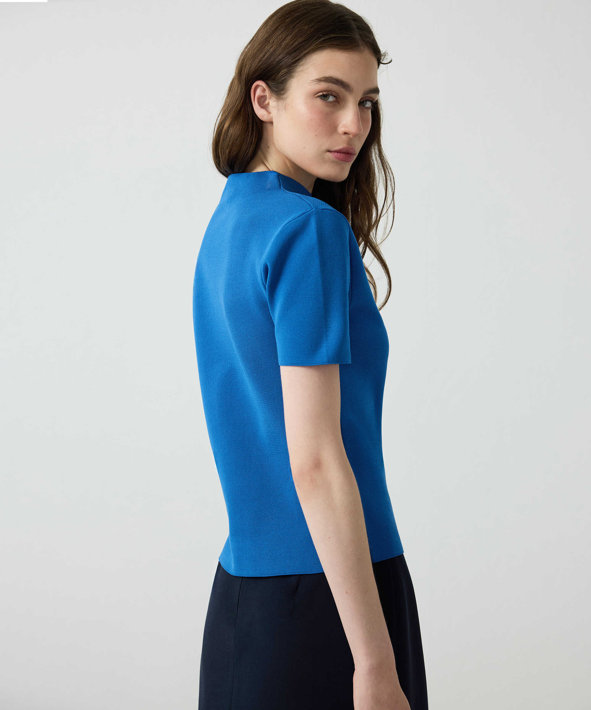 Yüksek yaka basic triko - IW6260050132020 - Saks Triko