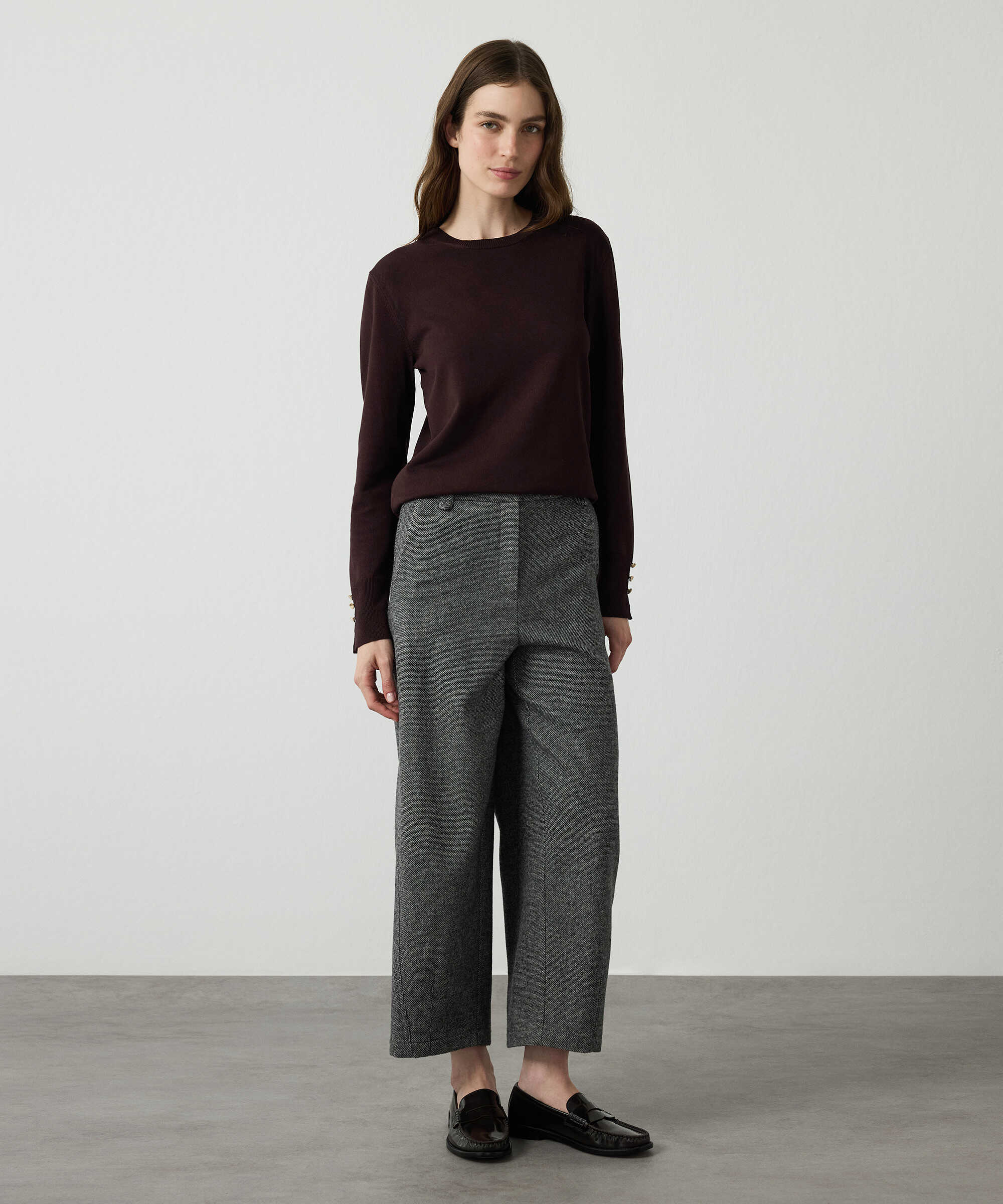 Basic triko - IW6260050133074 - Kahverengi Triko