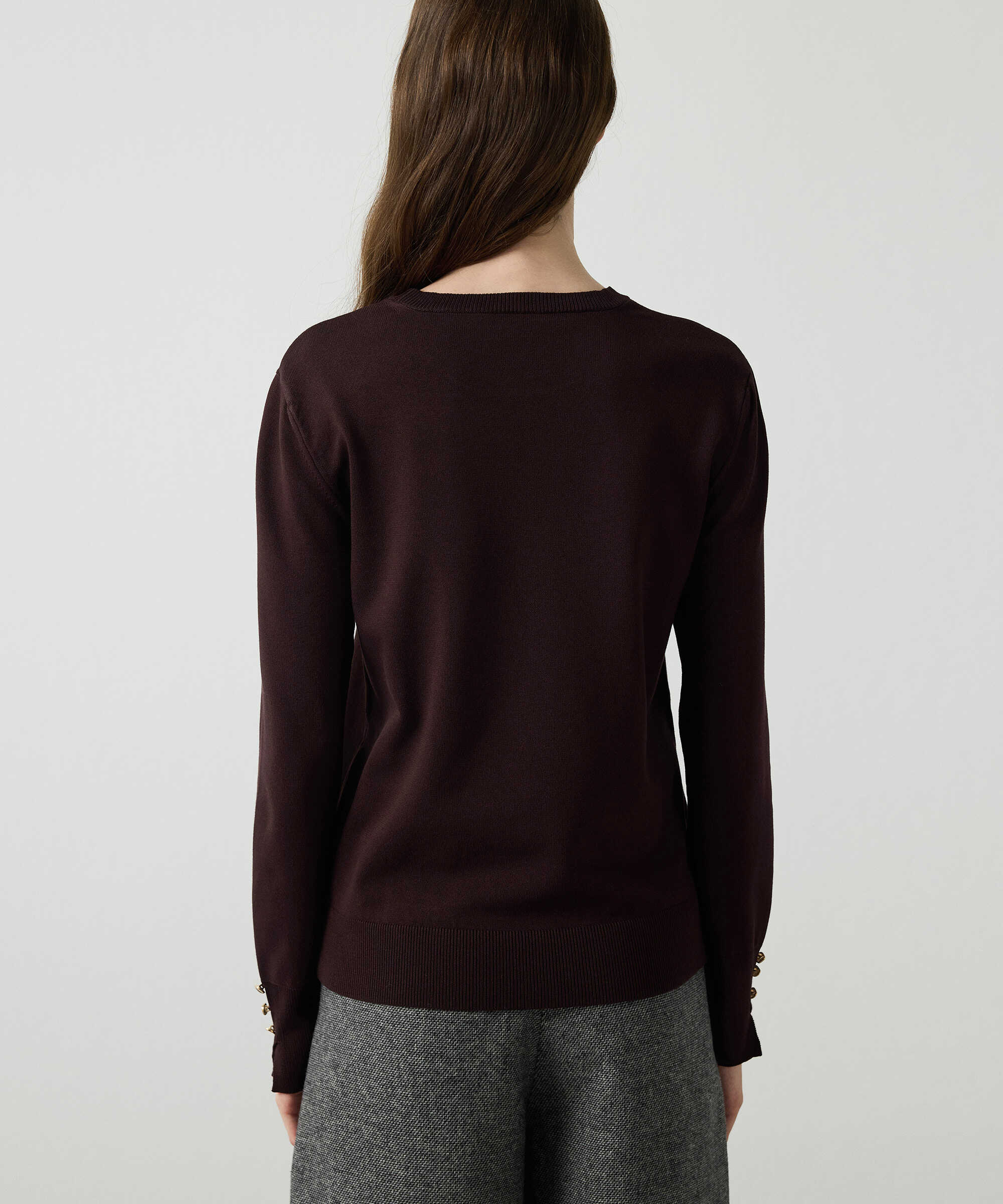 Basic triko - IW6260050133074 - Kahverengi Triko