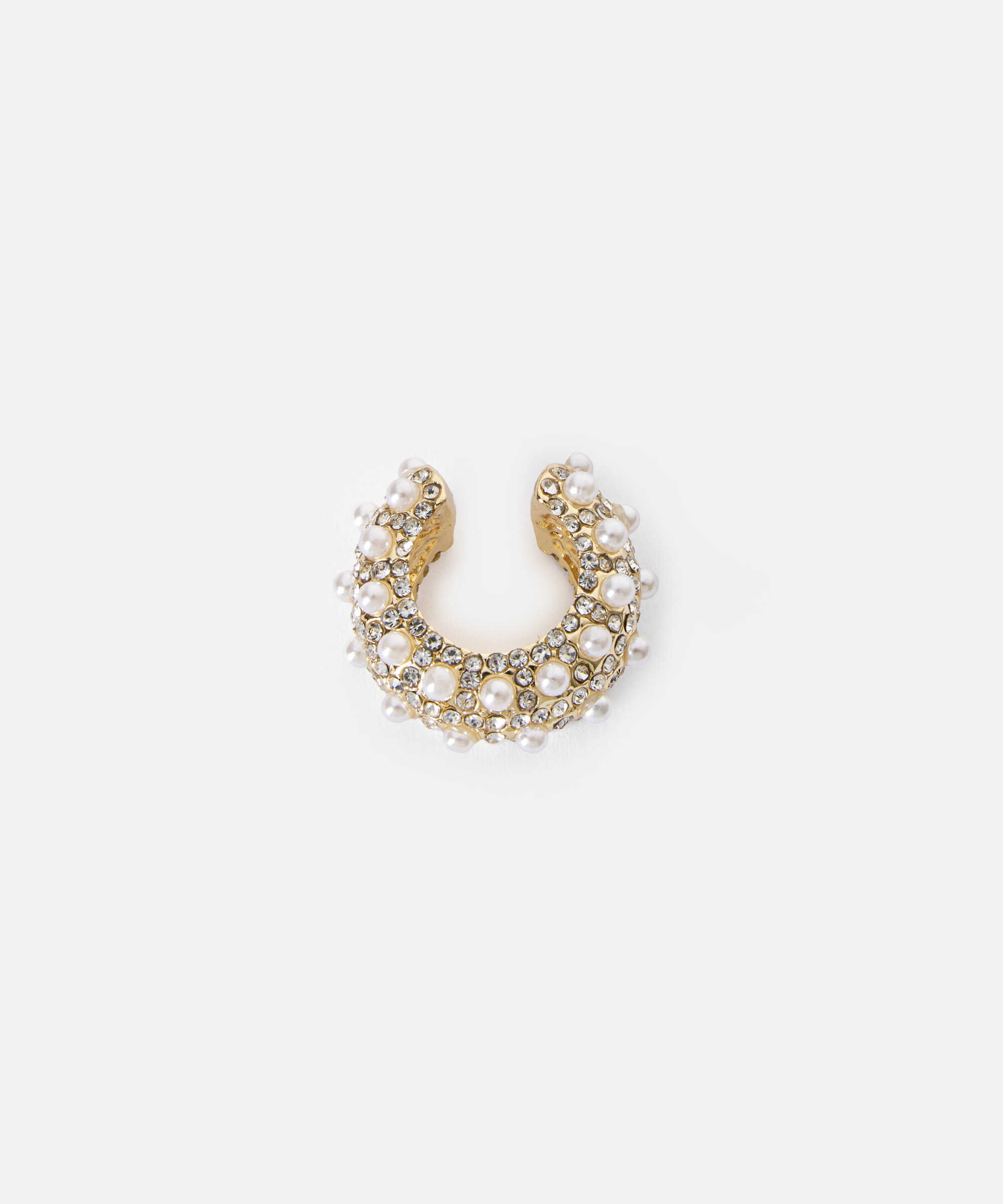 Suni incili ear cuff - IW6260068042265 - Altın Küpe