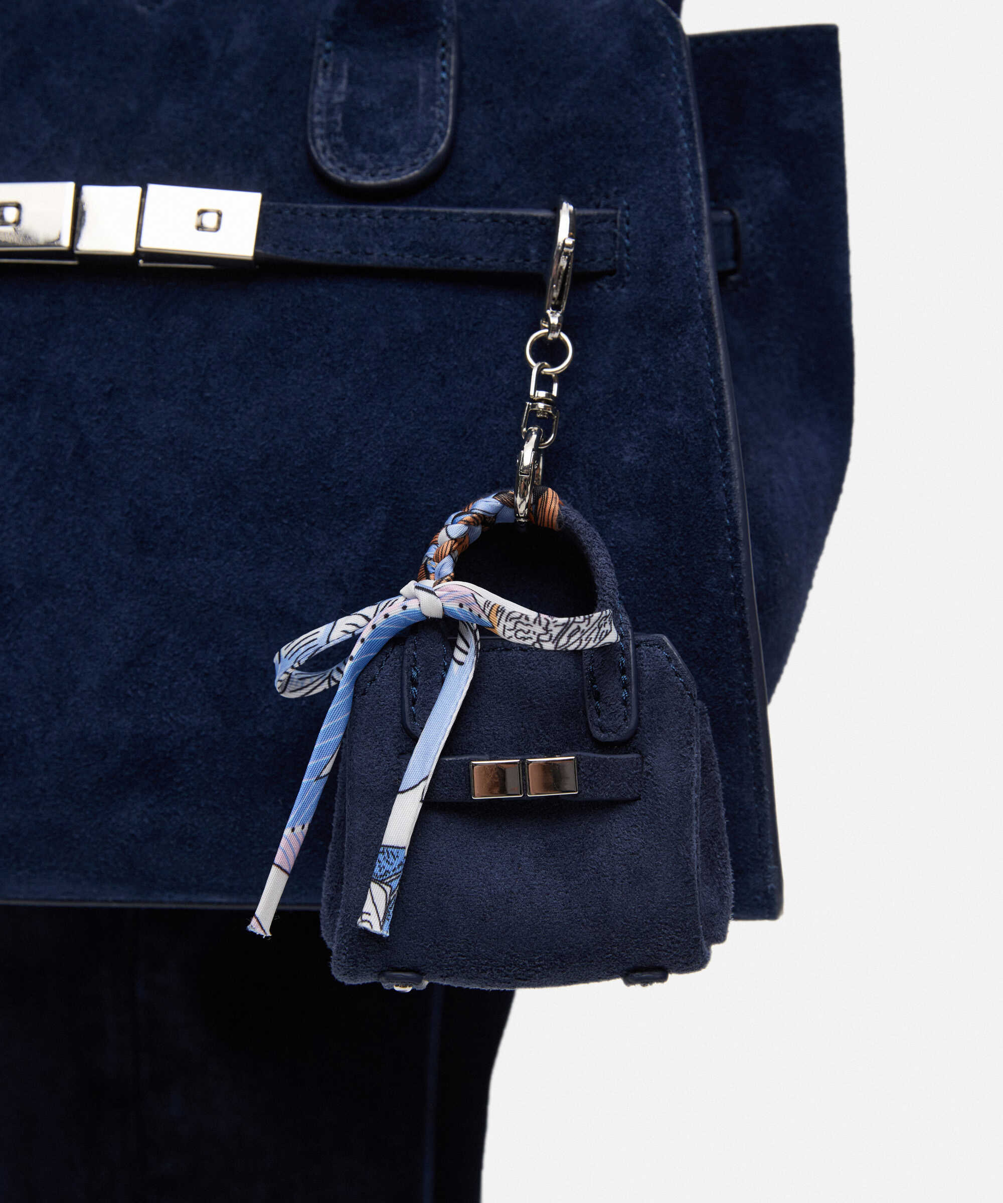 Mini çanta anahtarlık - IW6260072007015 - Lacivert Anahtarlık