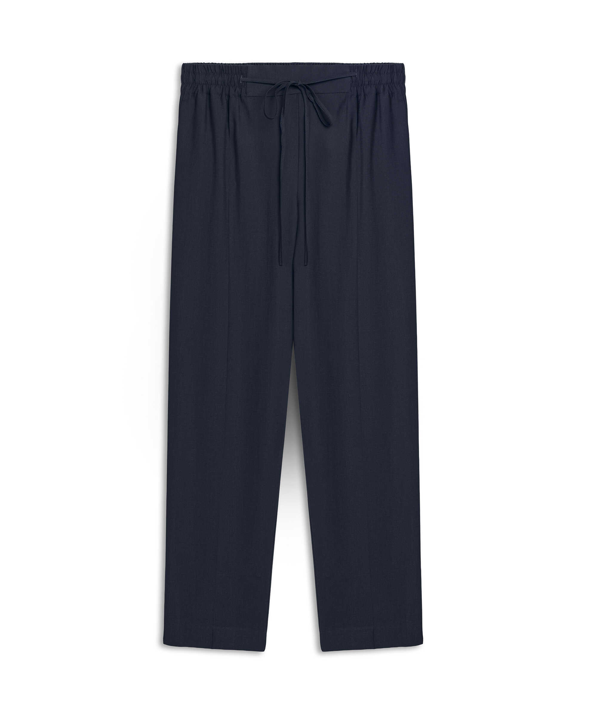 Belden bağlamalı carrot fit pantolon - IS1260003073015 - Lacivert Pantolon