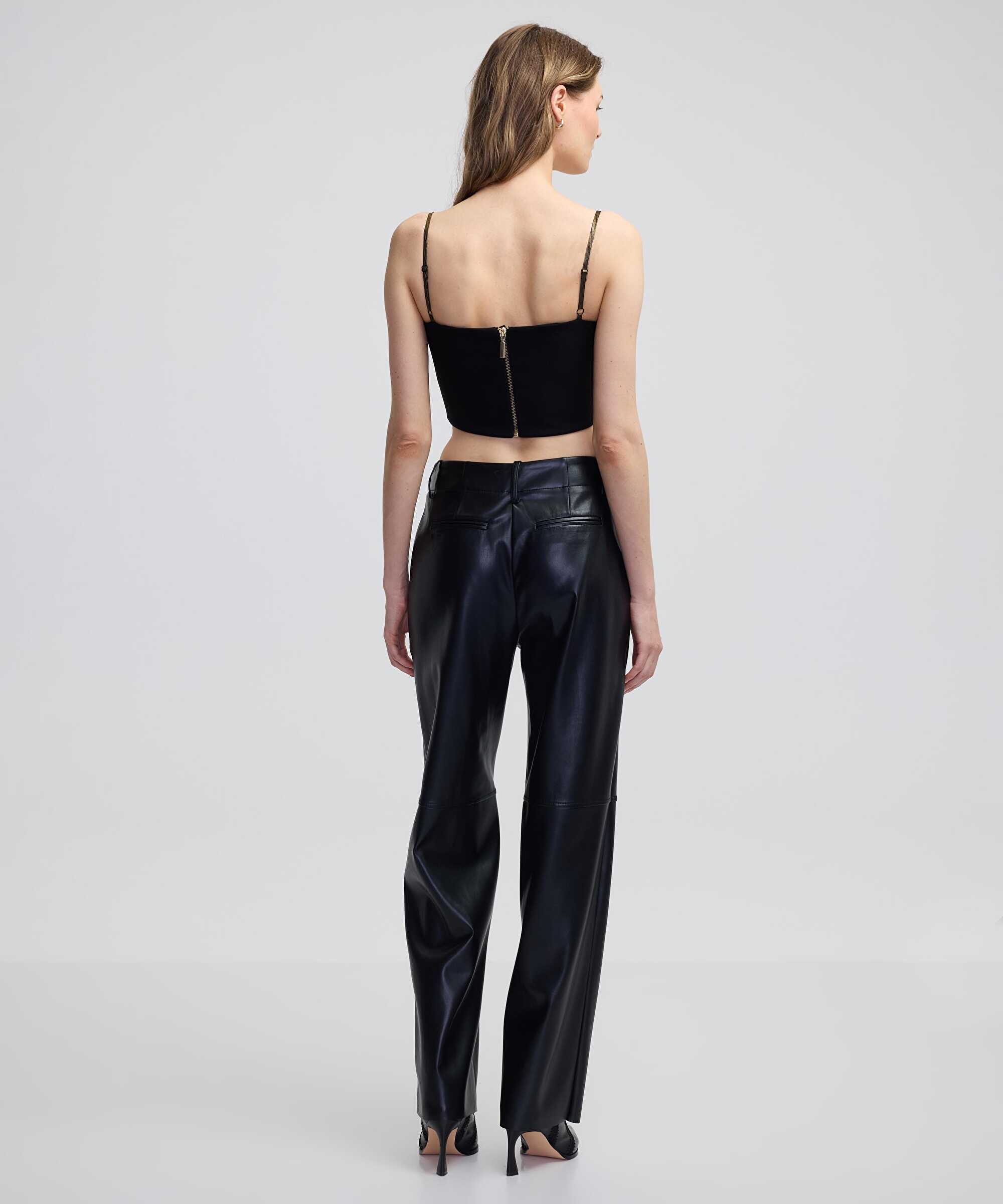 Parlak dokulu drapeli bluz - IW6240006093265 - Altın Bluz