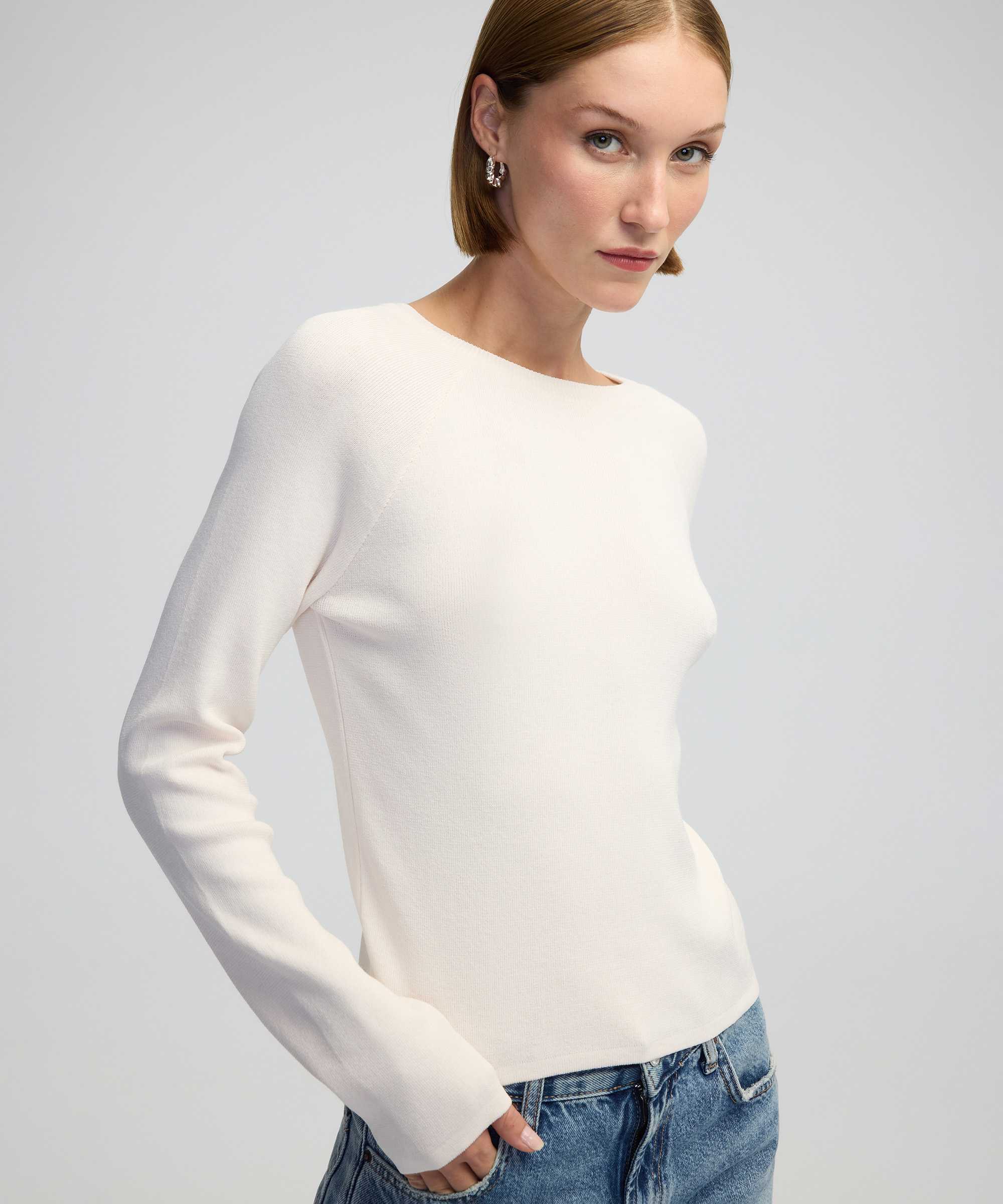 Cutout triko - IW6240050354018 - Ekru Triko