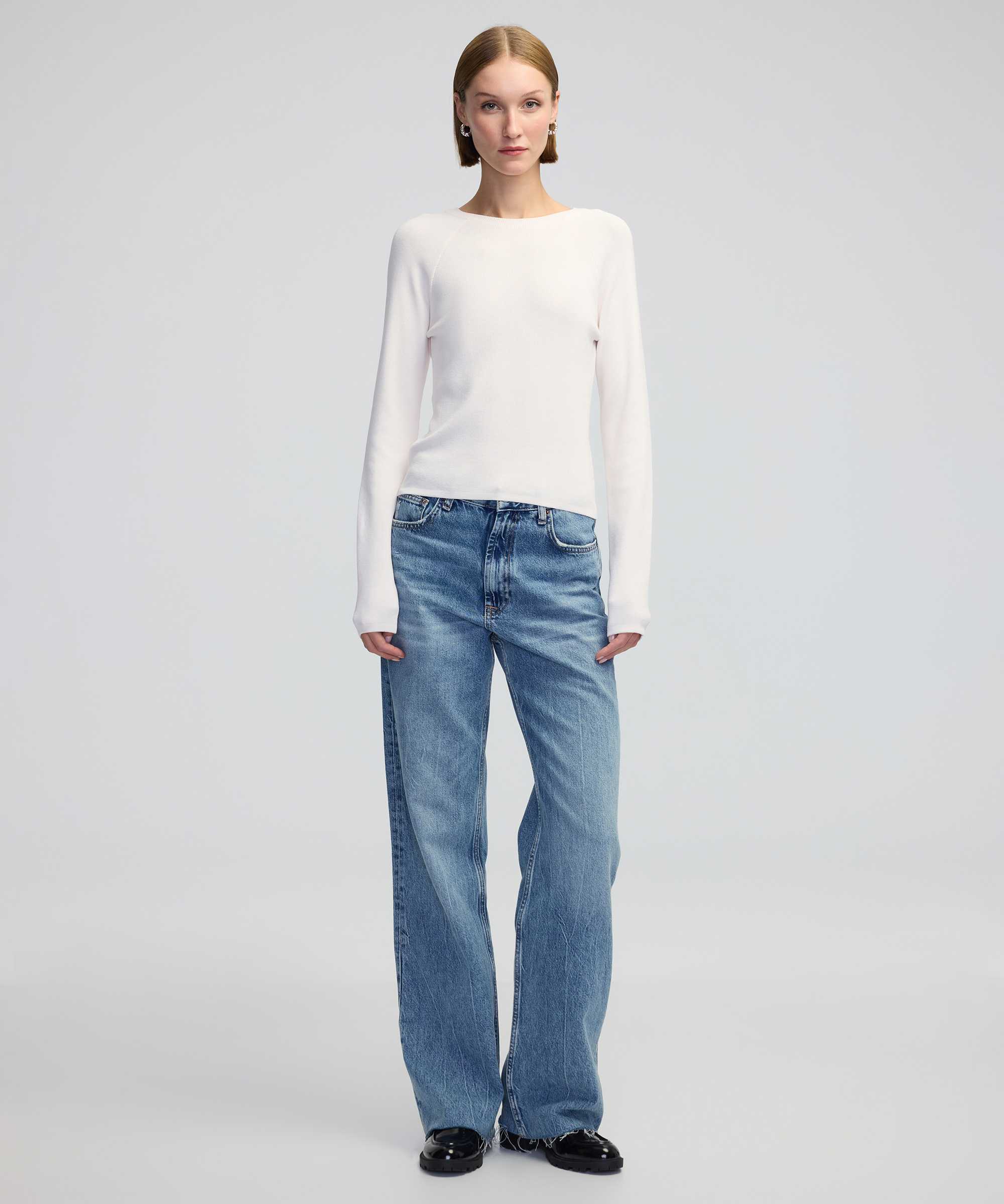 Cutout triko - IW6240050354018 - Ekru Triko