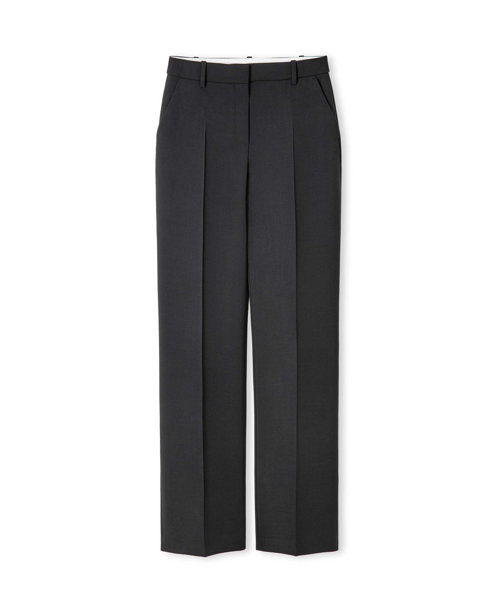 Yün içerikli pantolon - IW6250003100001 - Siyah Pantolon