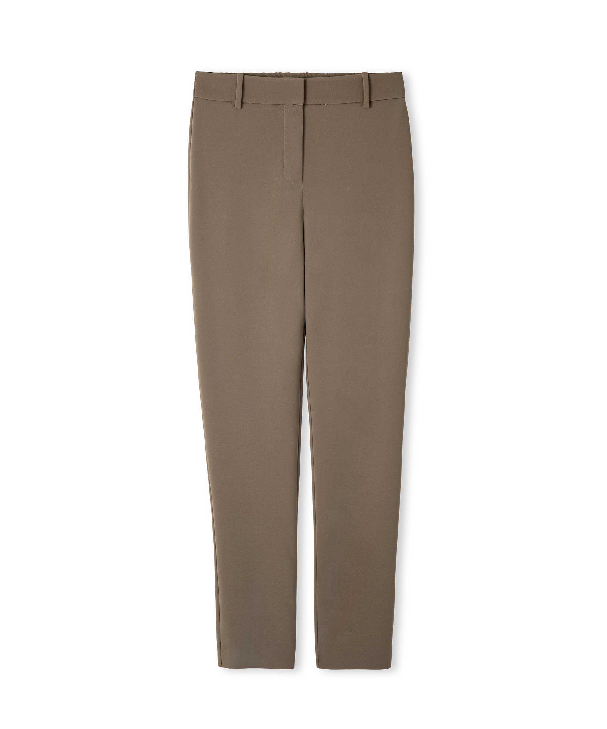 Elastik bel skinny fit pantolon - IW6250003151014 - Vizon Pantolon