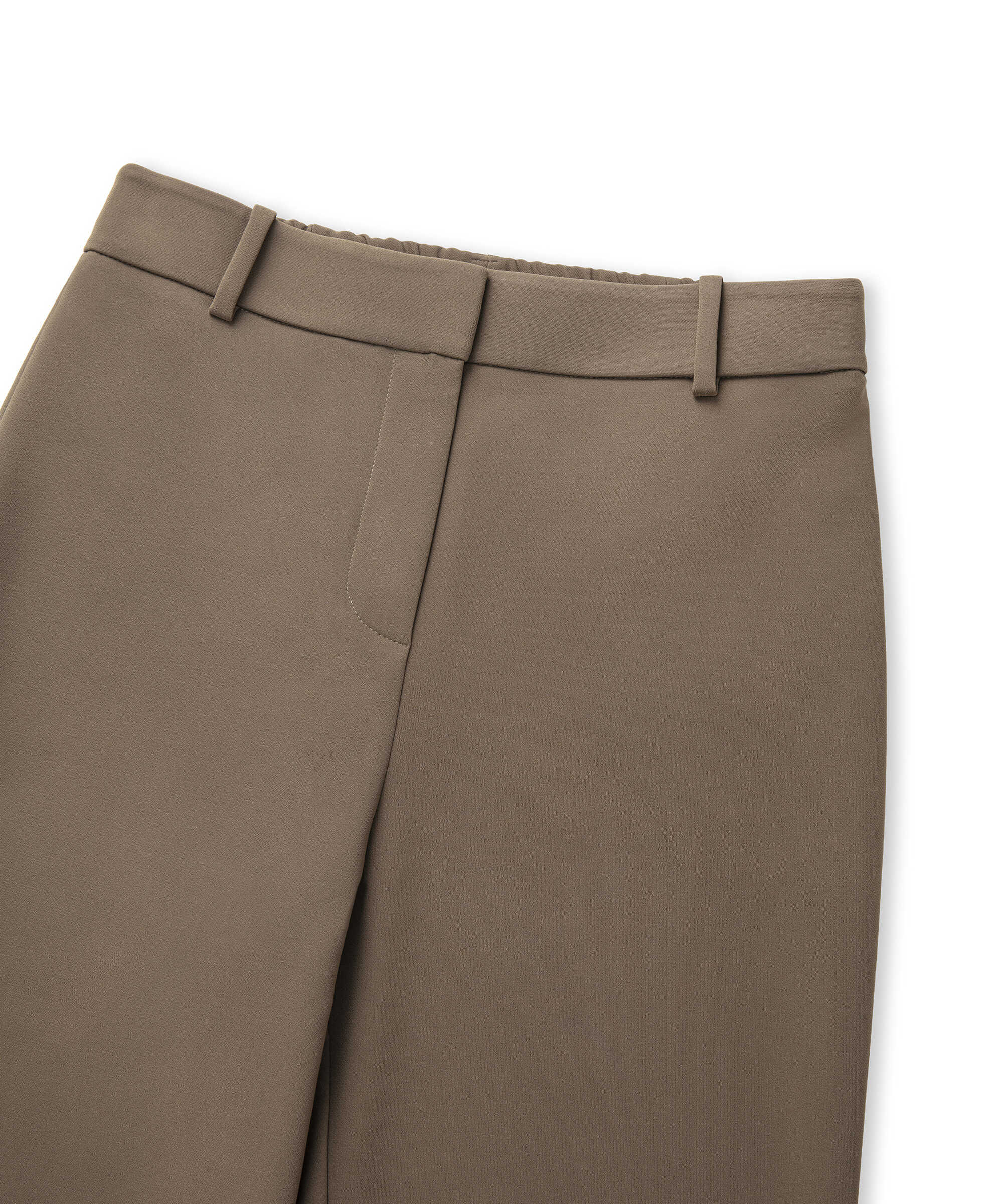 Elastik bel skinny fit pantolon - IW6250003151014 - Vizon Pantolon