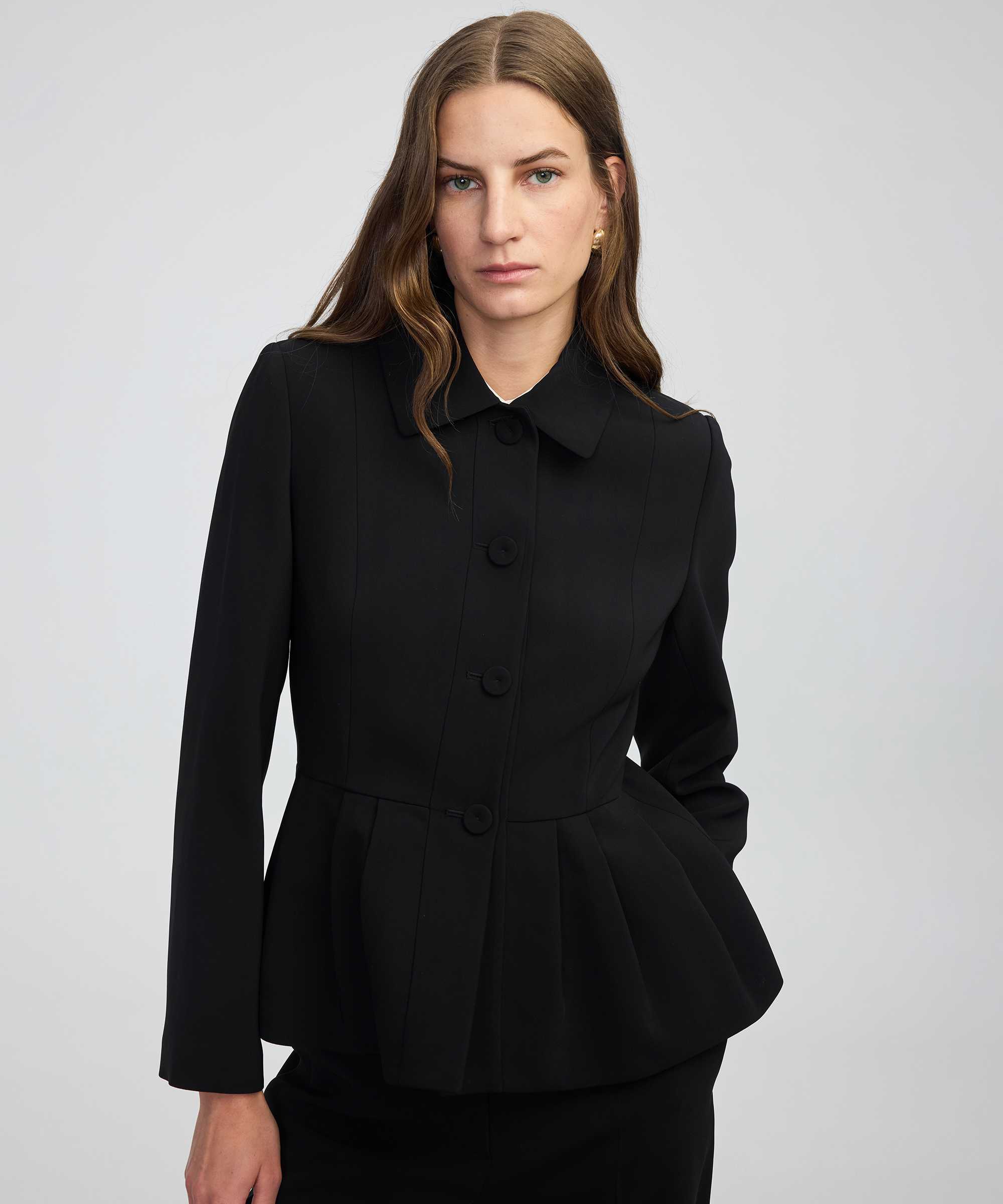 Peplum ceket - IW6250005103001 - Siyah Ceket