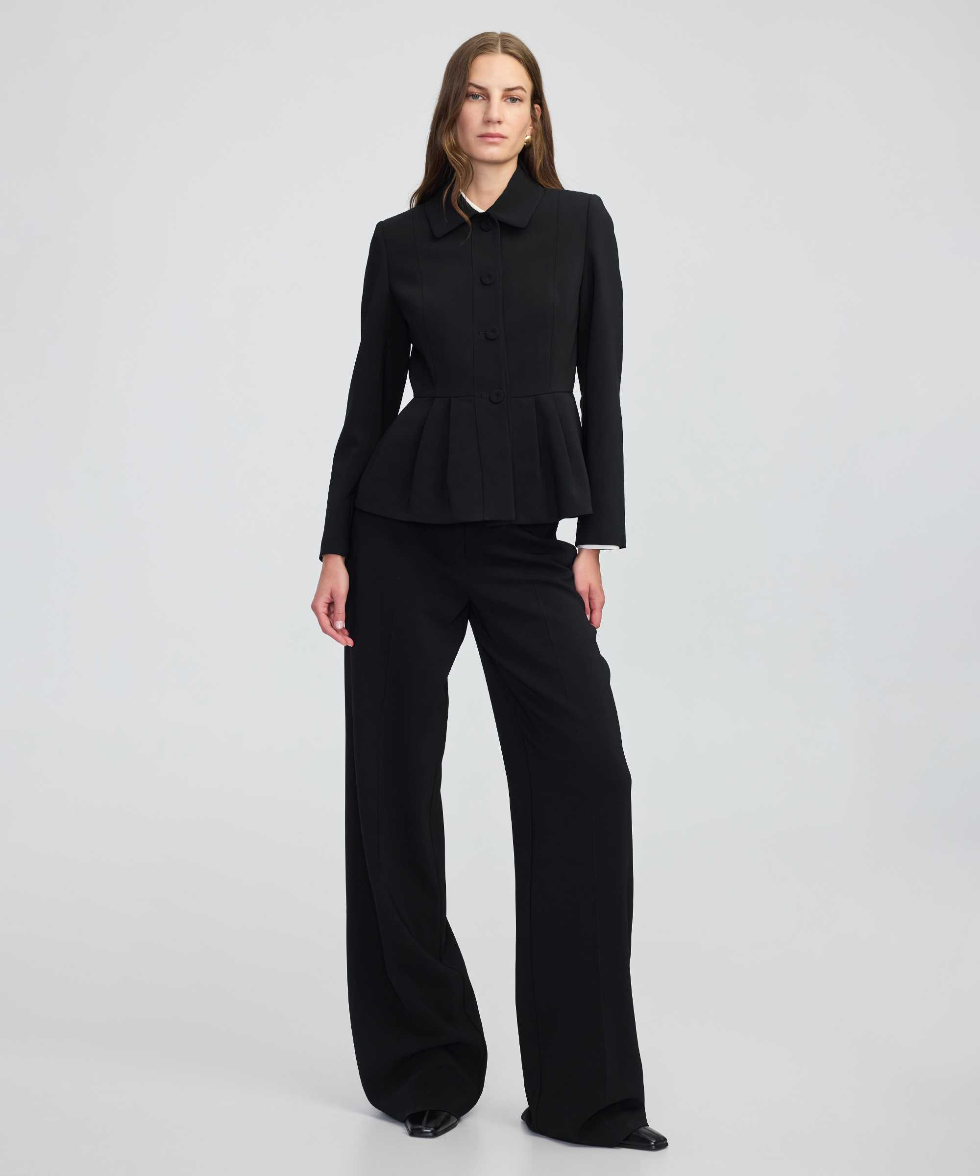Peplum ceket - IW6250005103001 - Siyah Ceket