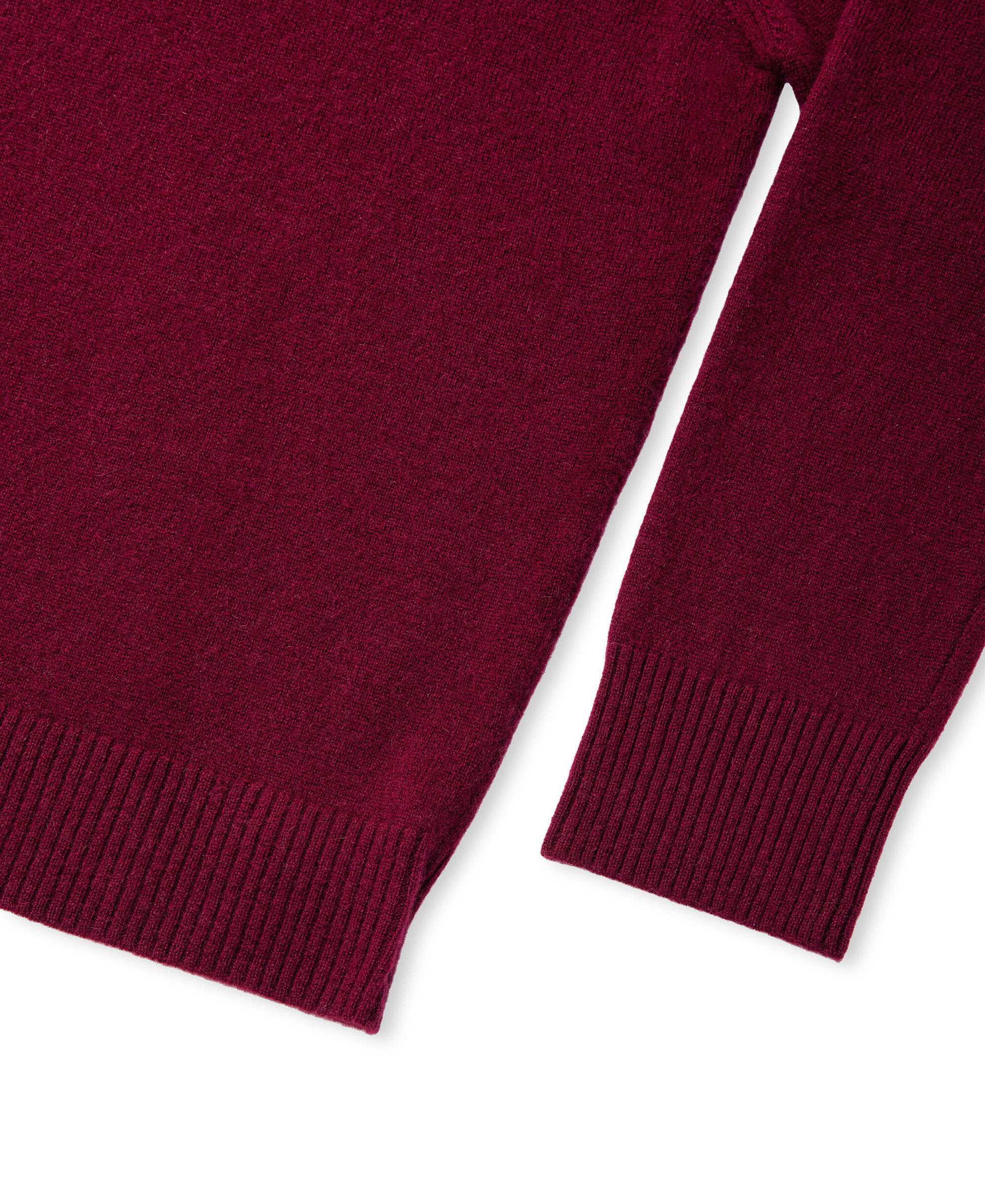 Basic kaşmir triko  - IW6250050424035 - Bordo Triko