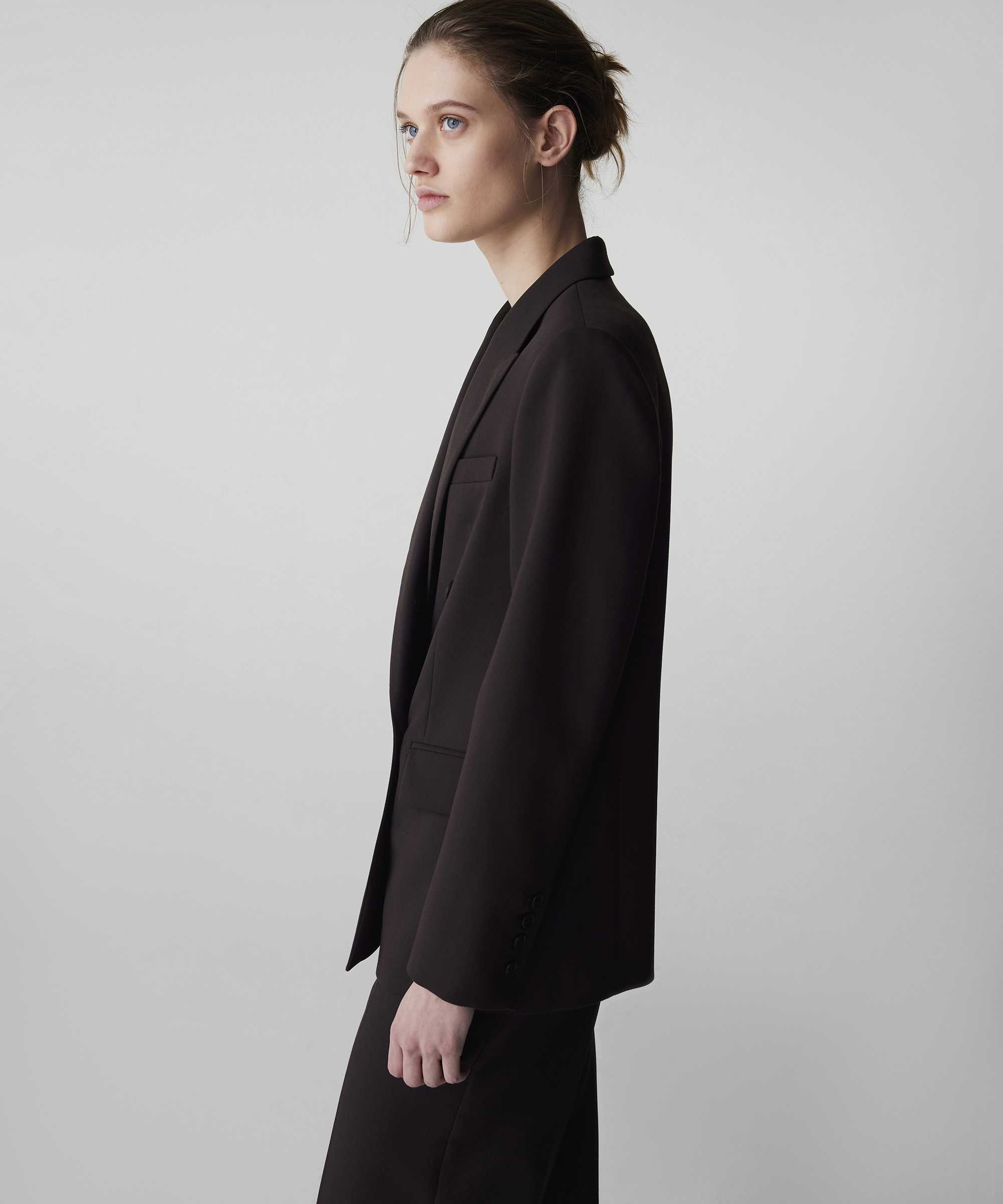 Kruvaze blazer - IW6250106058074 - Kahverengi Blazer