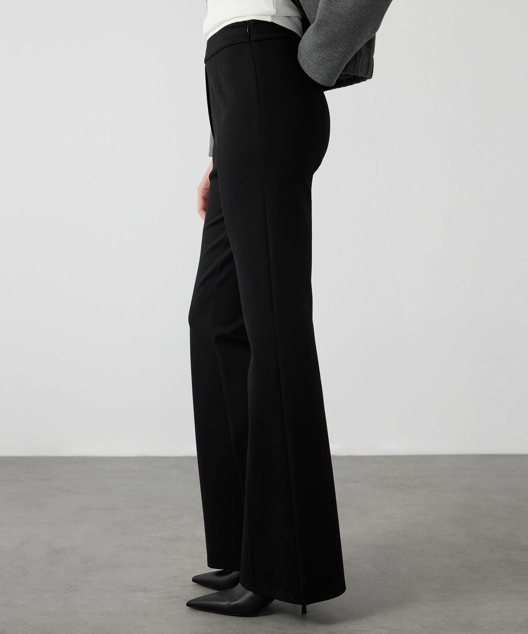 Flare fit pantolon - IW6260003122001 - Siyah Pantolon