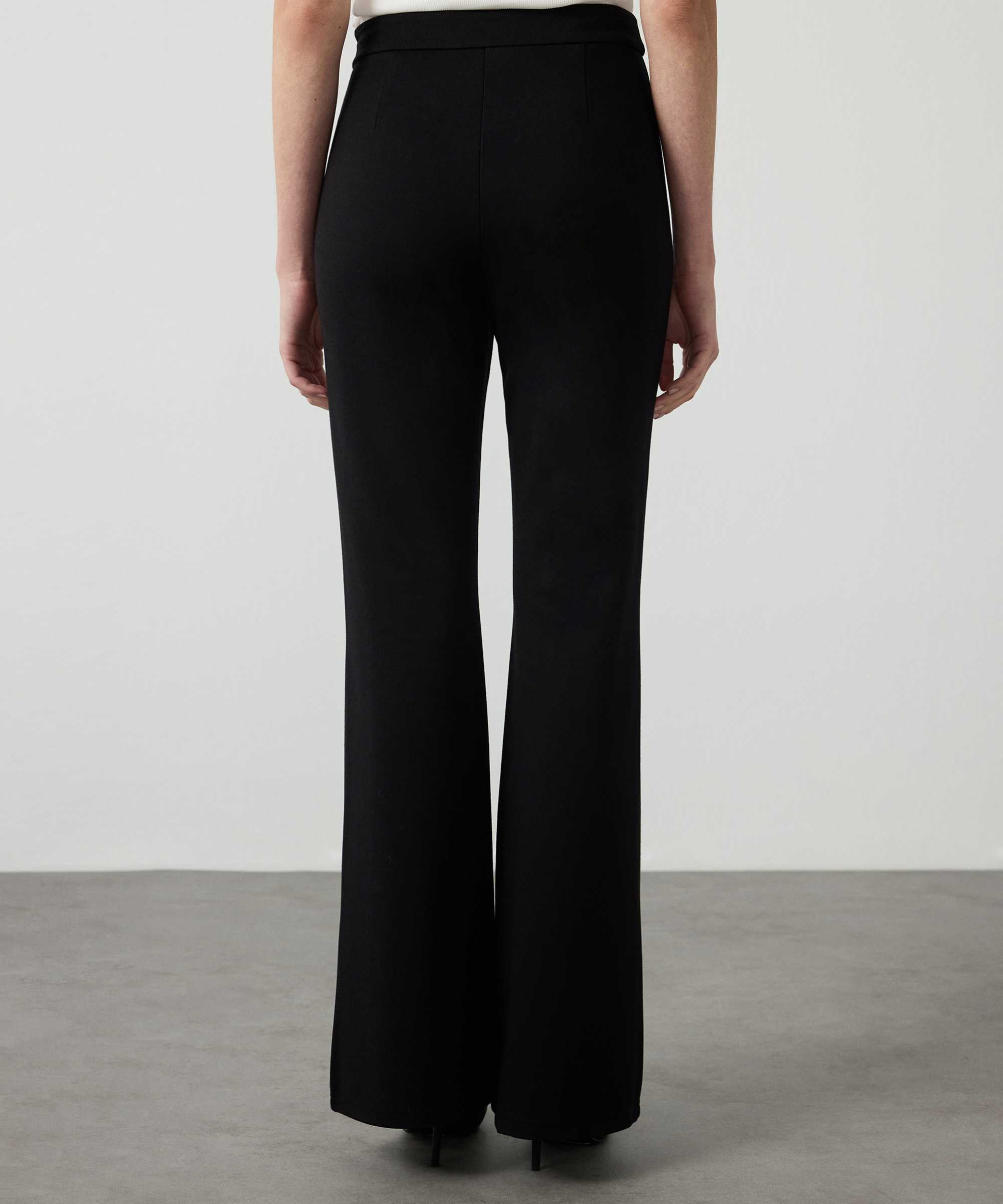 Flare fit pantolon - IW6260003122001 - Siyah Pantolon