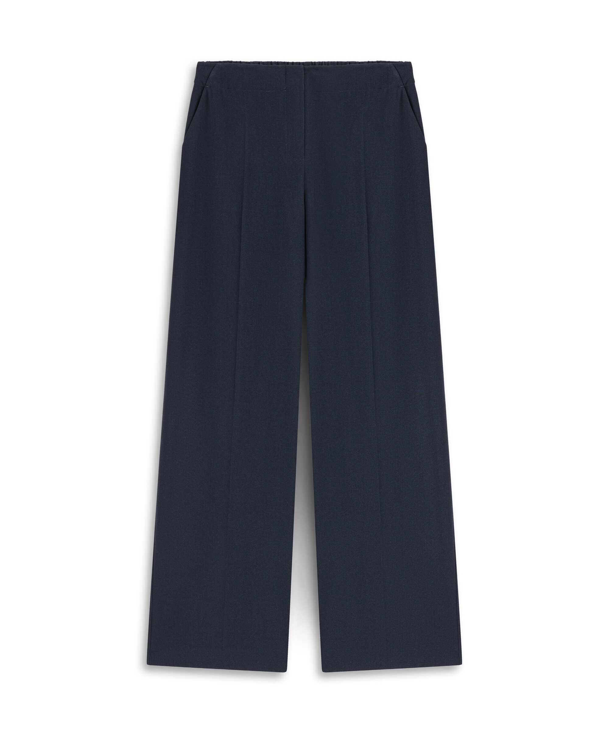 Wide leg fit pantolon - IW6260003128015 - Lacivert Pantolon