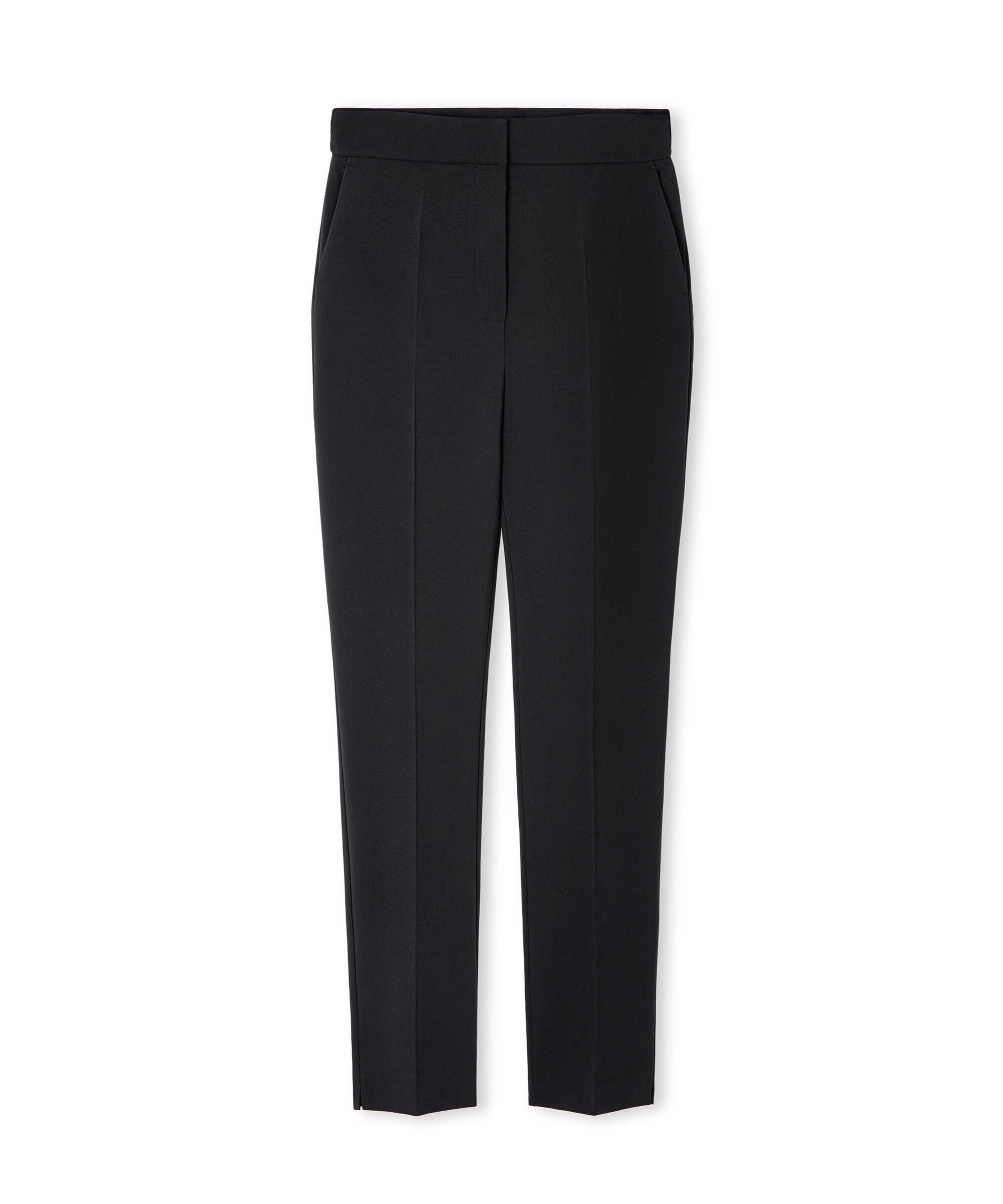 Elastik bel skinny fit pantolon - IW6260003153001 - Siyah Pantolon