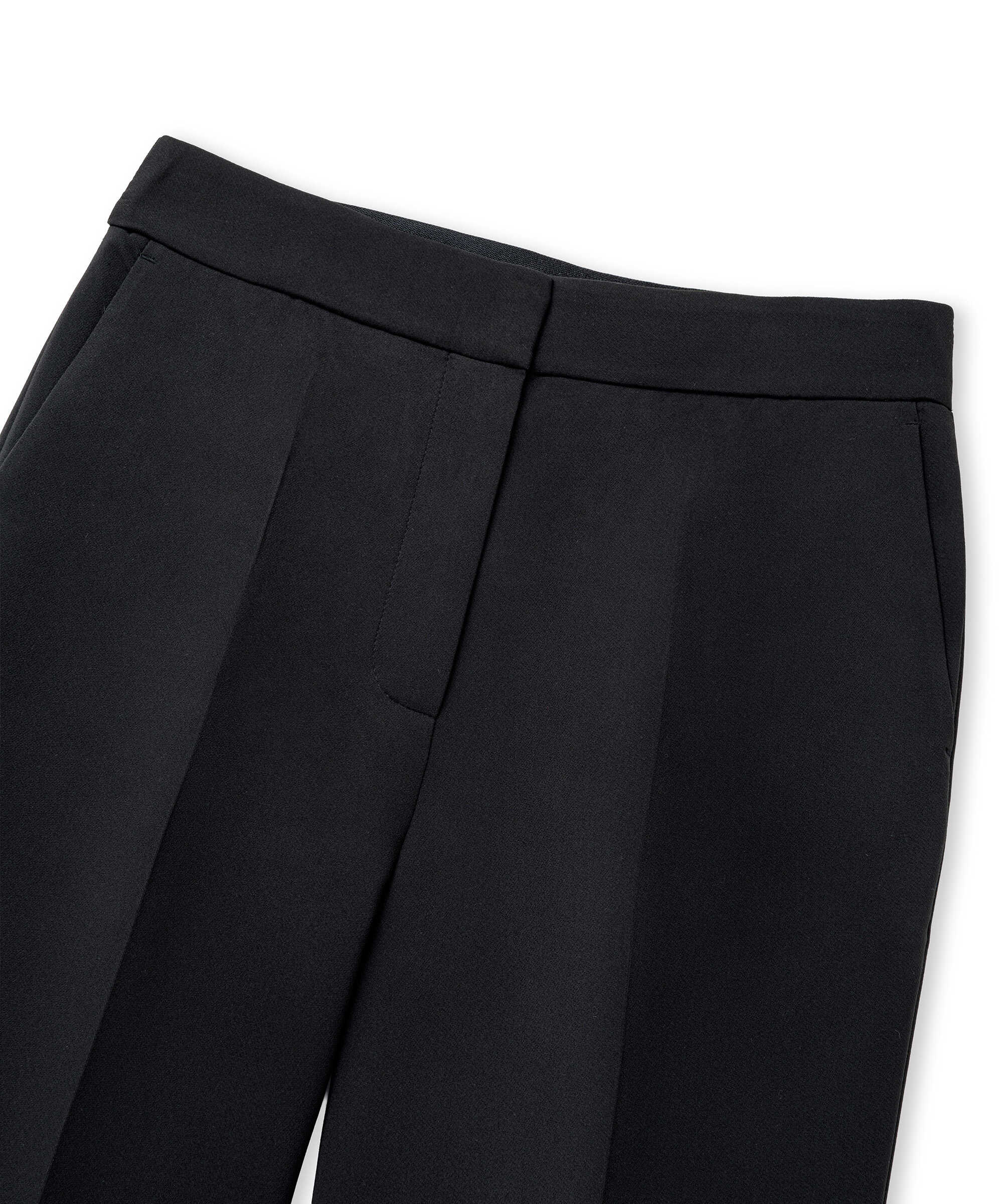 Elastik bel skinny fit pantolon - IW6260003153001 - Siyah Pantolon