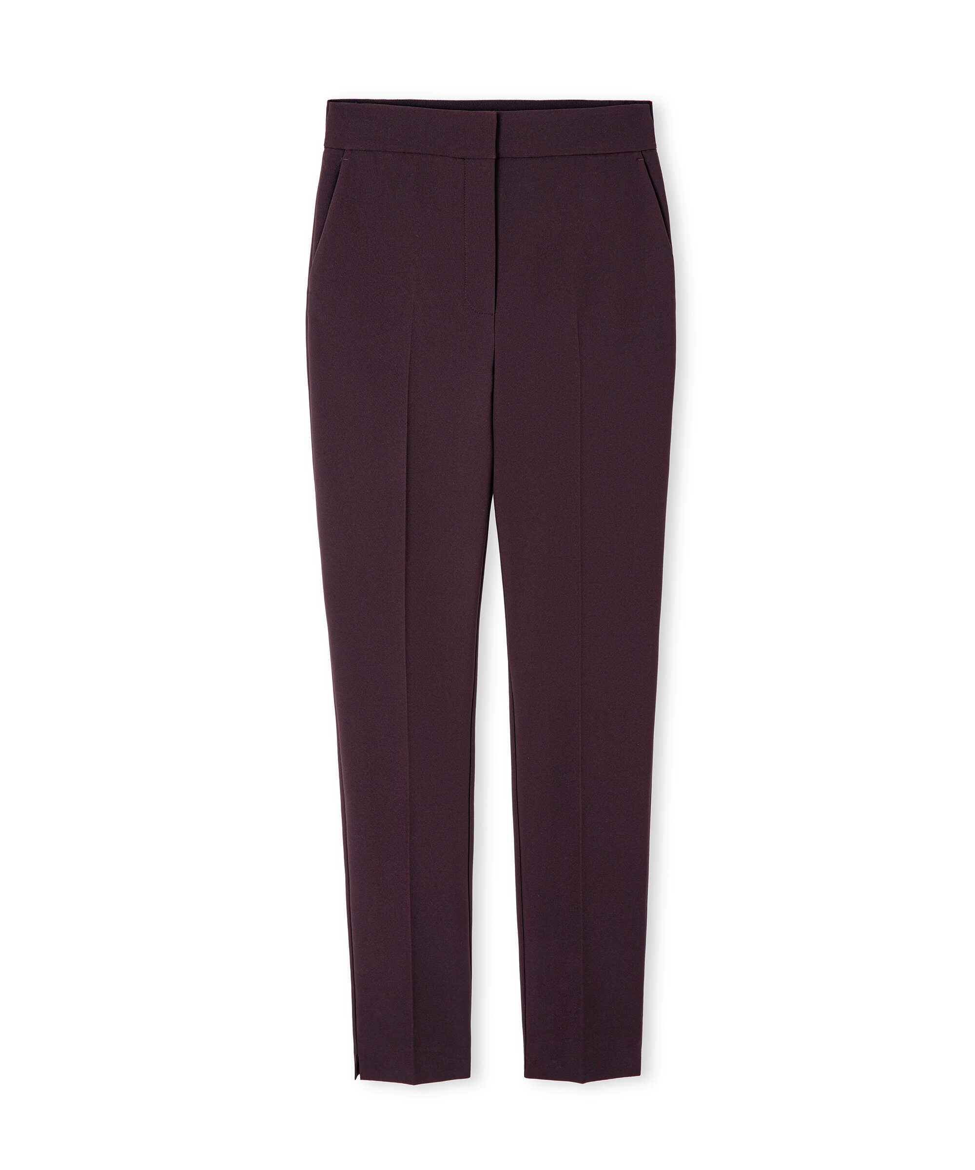Elastik bel skinny fit pantolon - IW6260003153008 - Mürdüm Pantolon