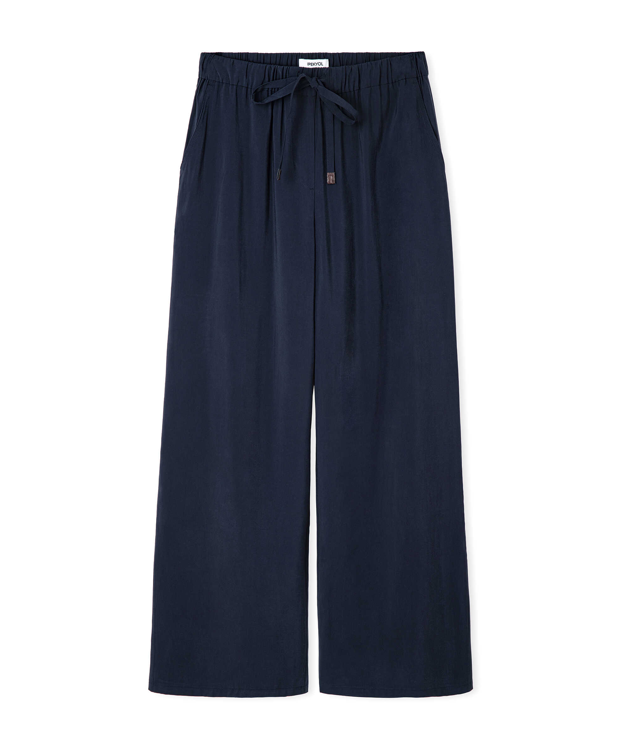 Belden bağlamalı pantolon - IW6260003163015 - Lacivert Pantolon