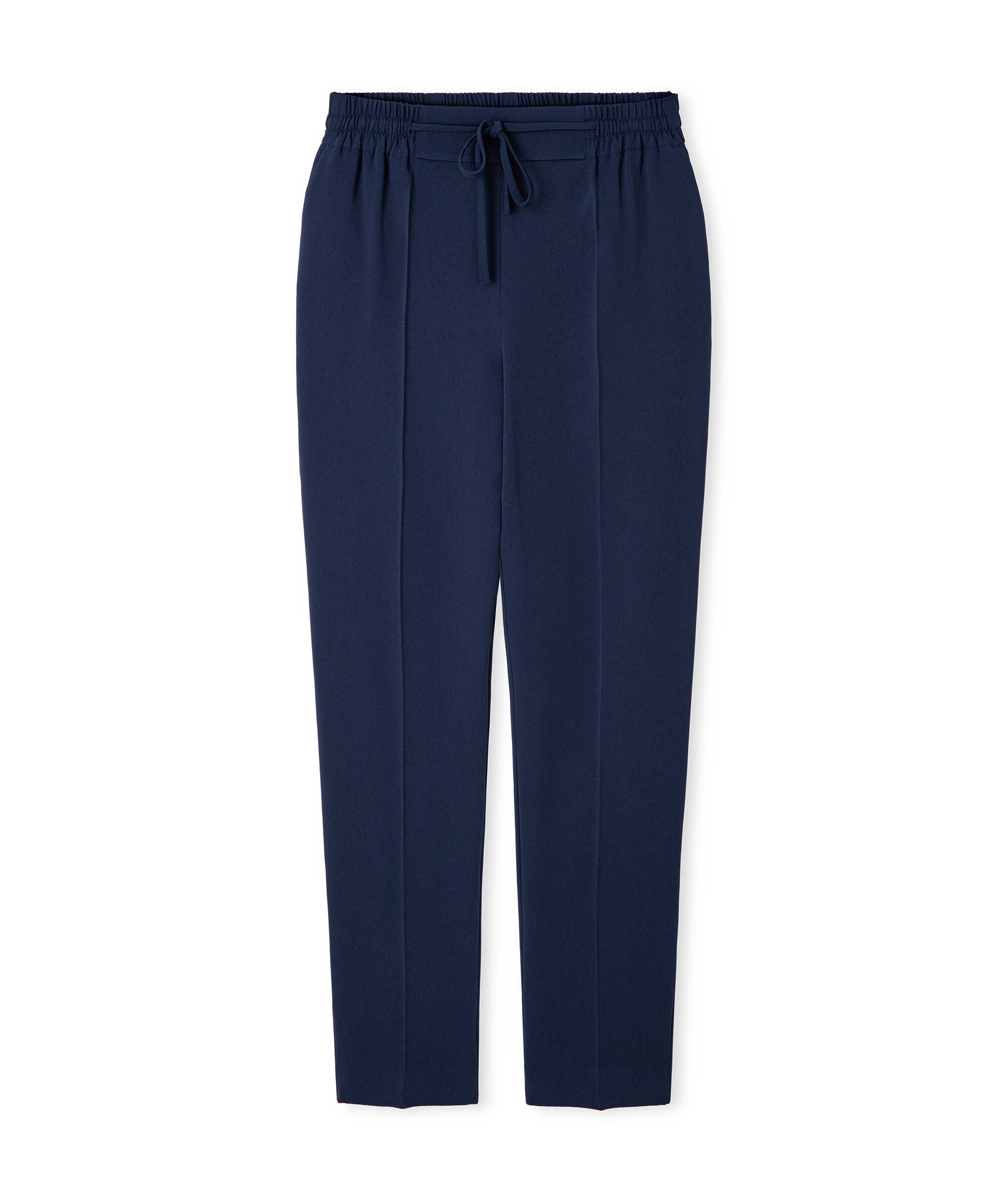 İnce kuşaklı carrot pantolon - IW6260003196015 - Lacivert Pantolon