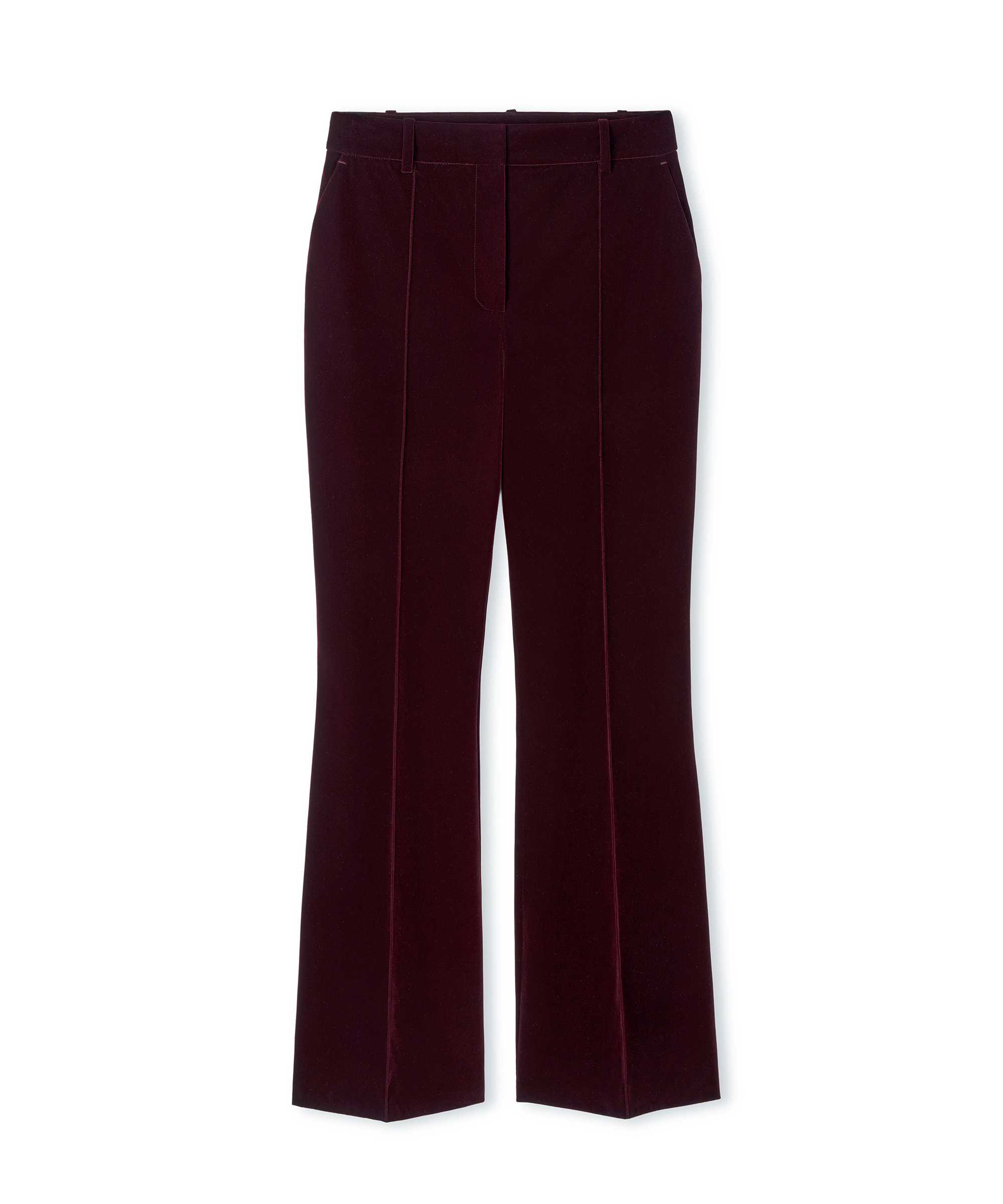 Kadife pantolon - IW6260003239008 - Mürdüm Pantolon