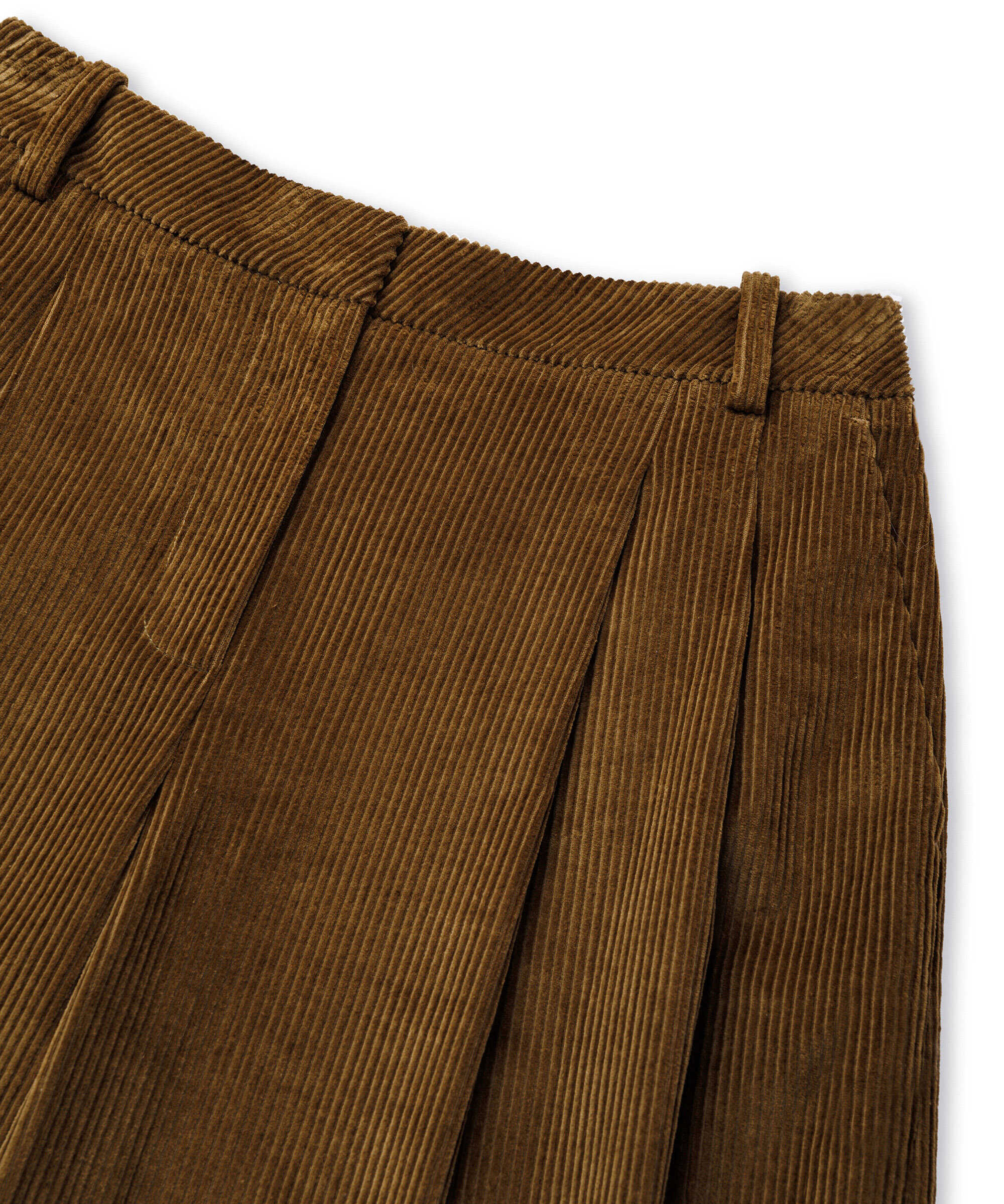 Kadife bermuda - IW6260003280022 - Haki Pantolon