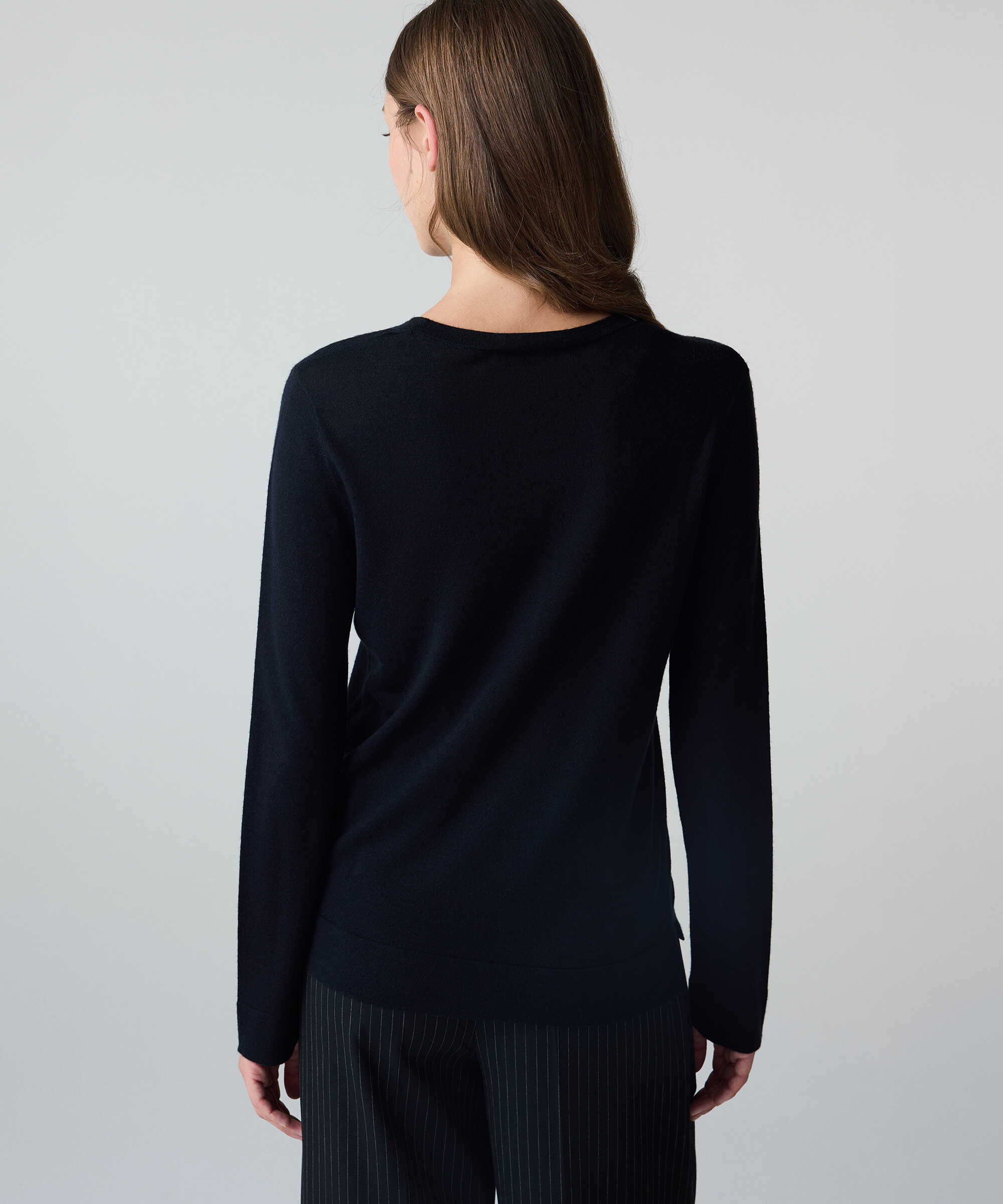 Yün içerikli basic triko - IW6260050047001 - Siyah Triko