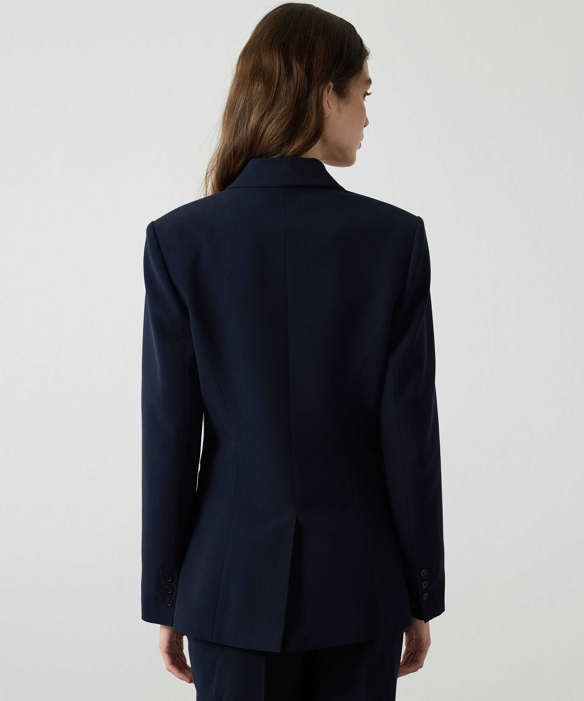 Kruvaze blazer - IW6260106102015 - Lacivert Blazer