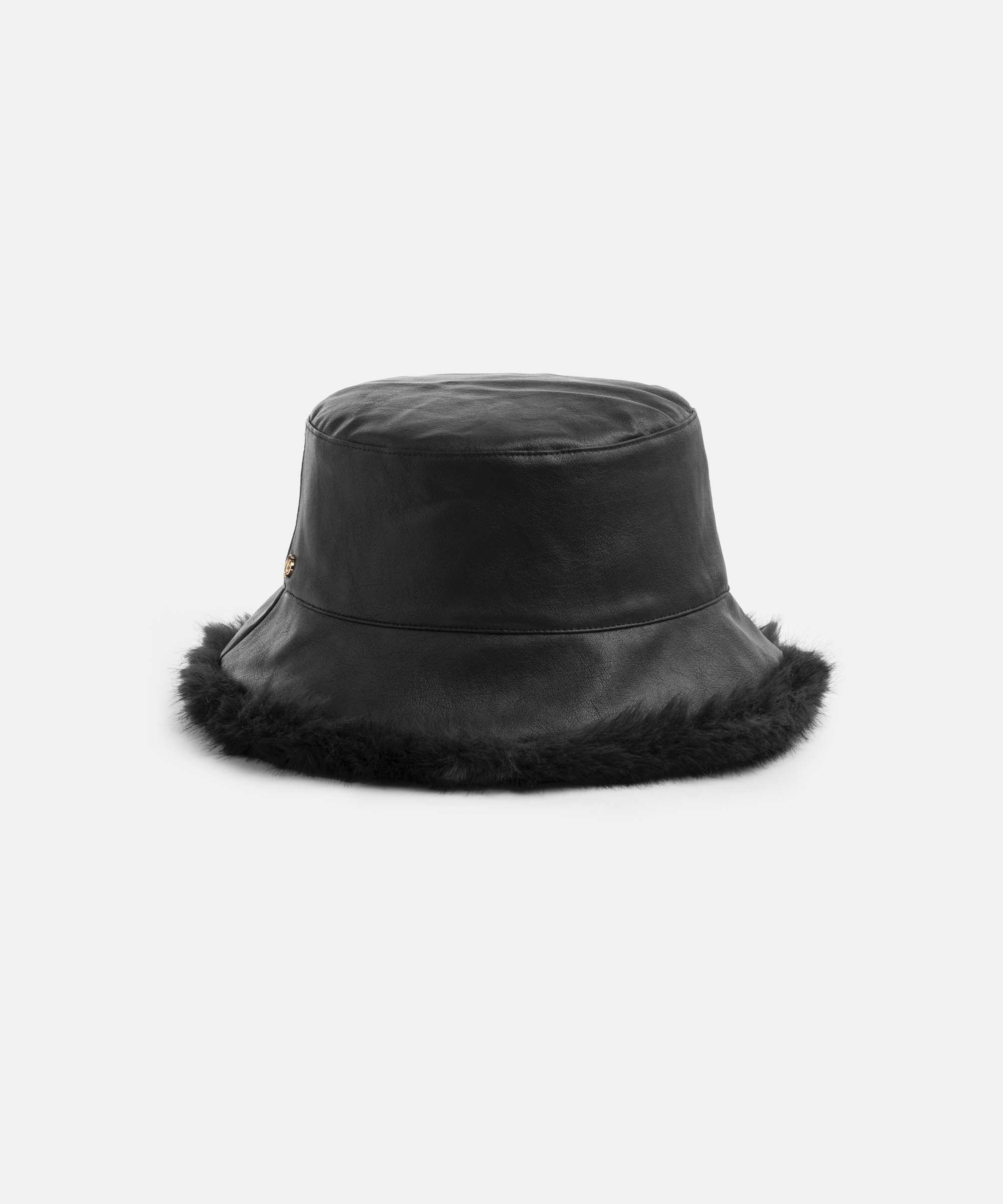 Çift taraflı bucket şapka - IW6260077020001 - Siyah Şapka