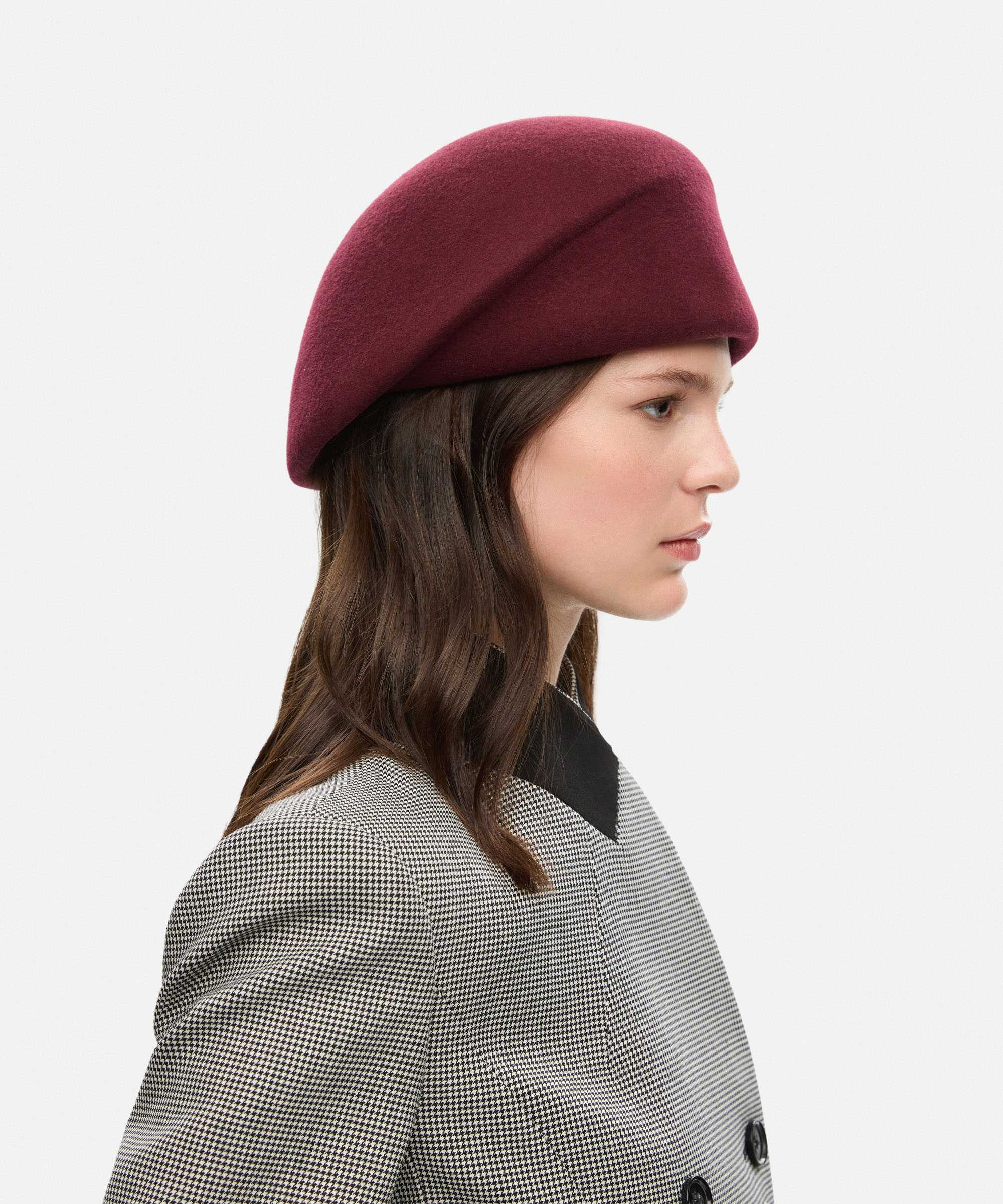 Yün şapka - IW6260077021035 - Bordo Şapka