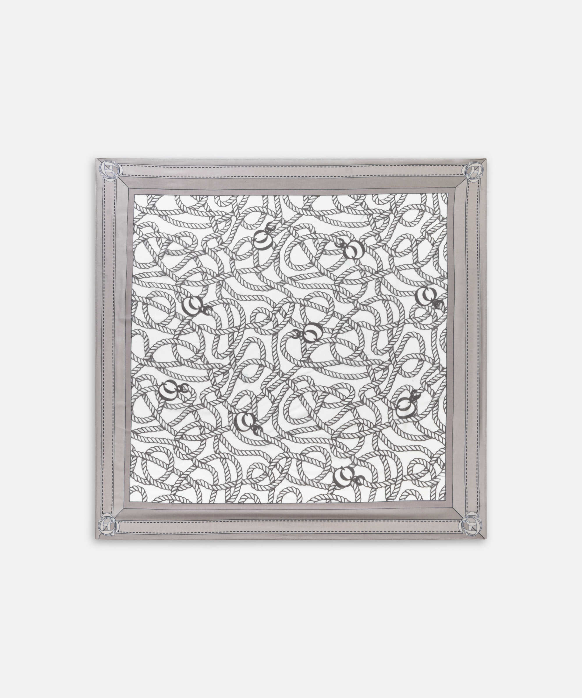 Halat desenli eşarp - IW6260082004030 - Taş Eşarp