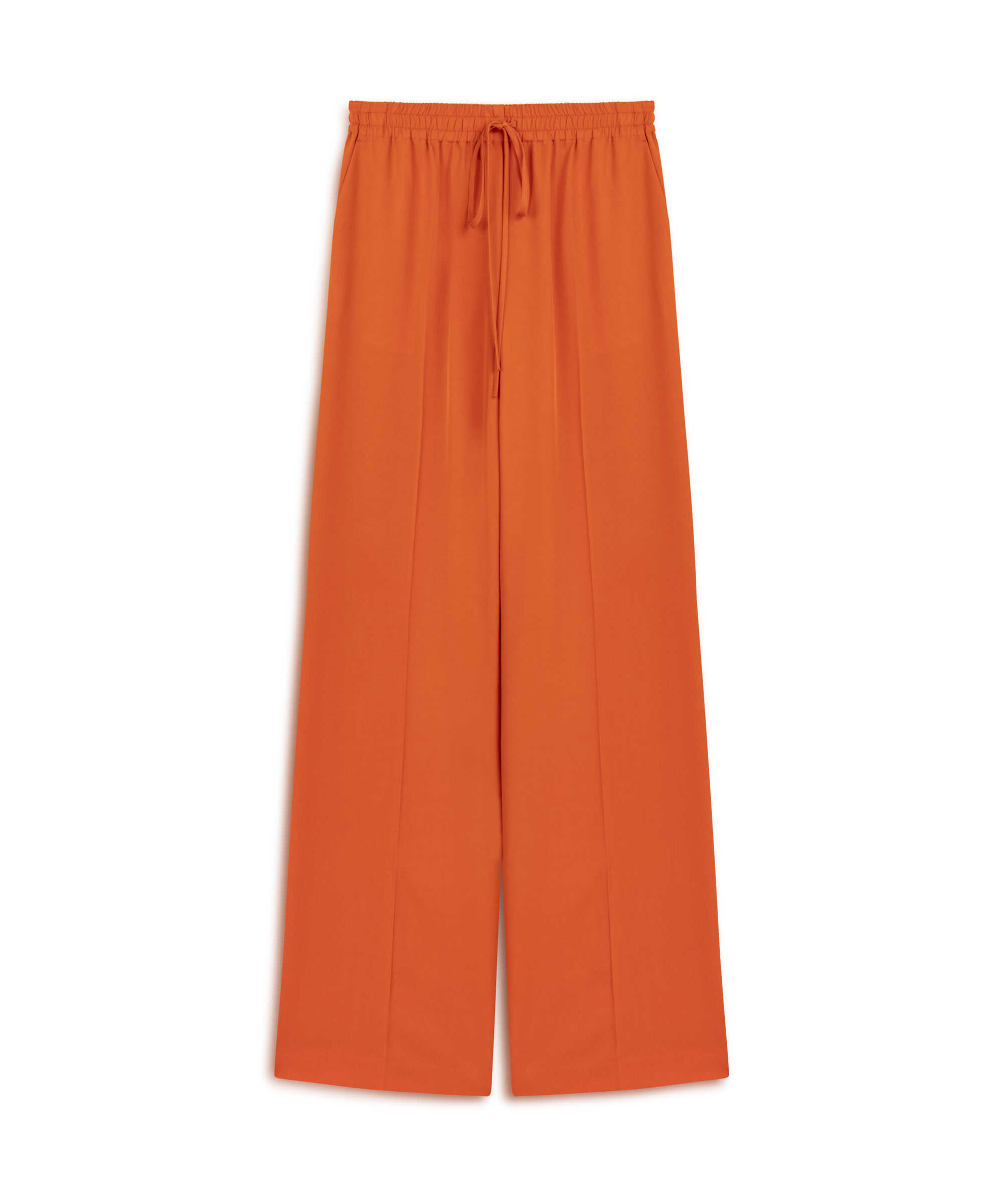 Elastik bel pantolon - IS1250003395127 - Turuncu Pantolon