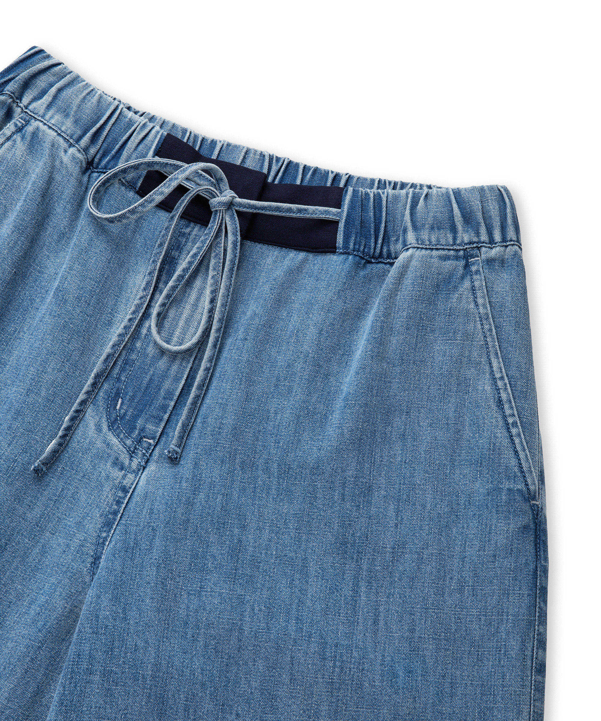 Kontrast bel jean pantolon - IS1260003136629 - İndigo Pantolon