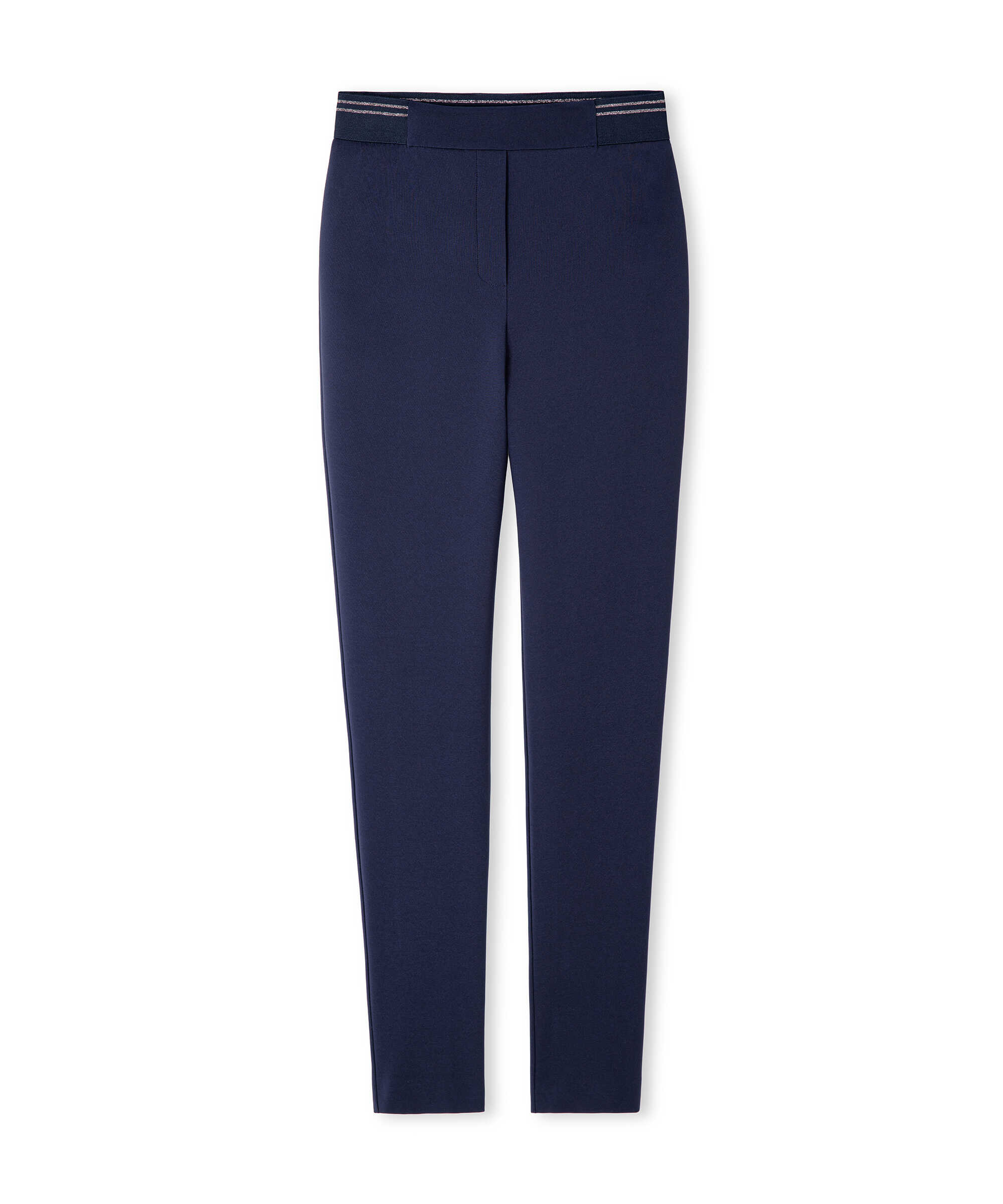Lurex bel pantolon - IS1260003160015 - Lacivert Pantolon