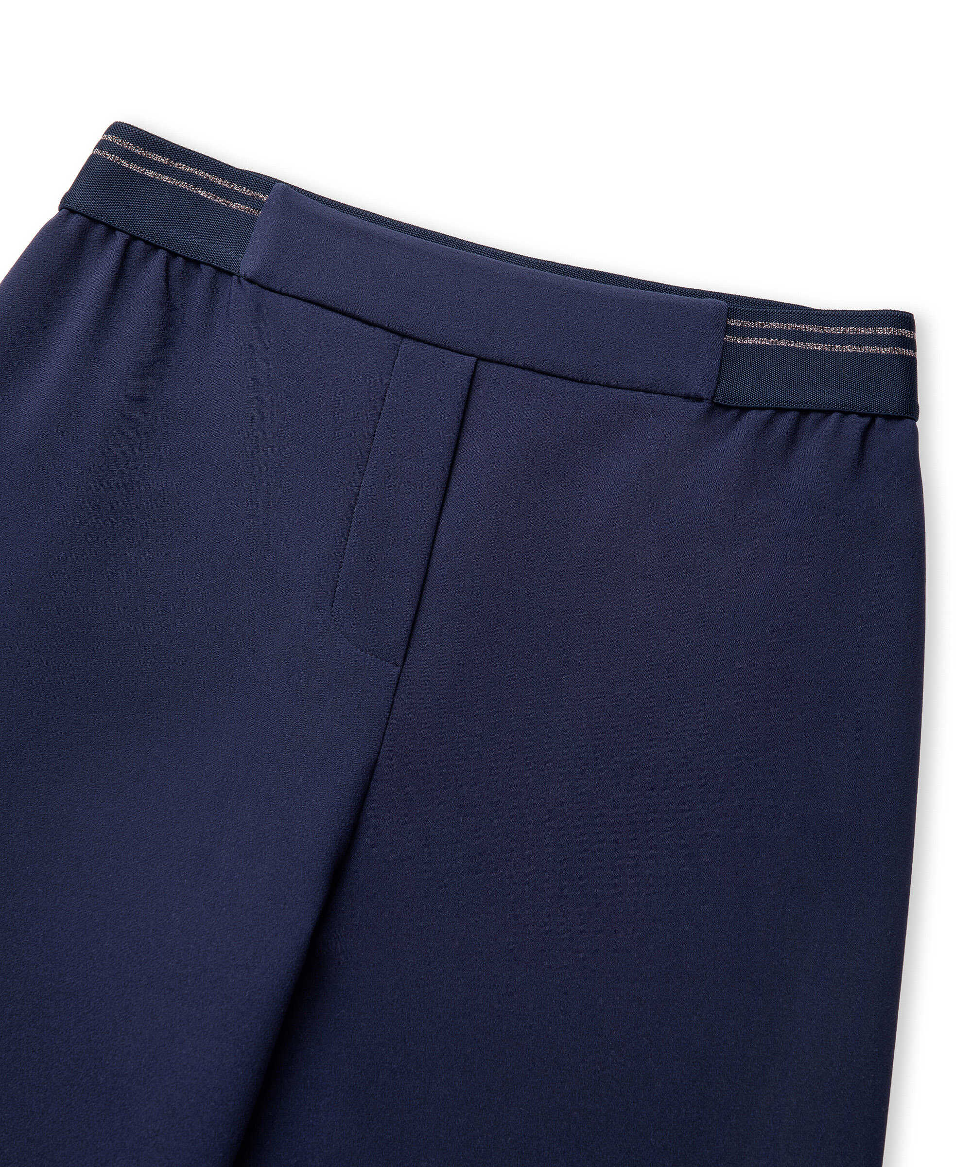 Lurex bel pantolon - IS1260003160015 - Lacivert Pantolon