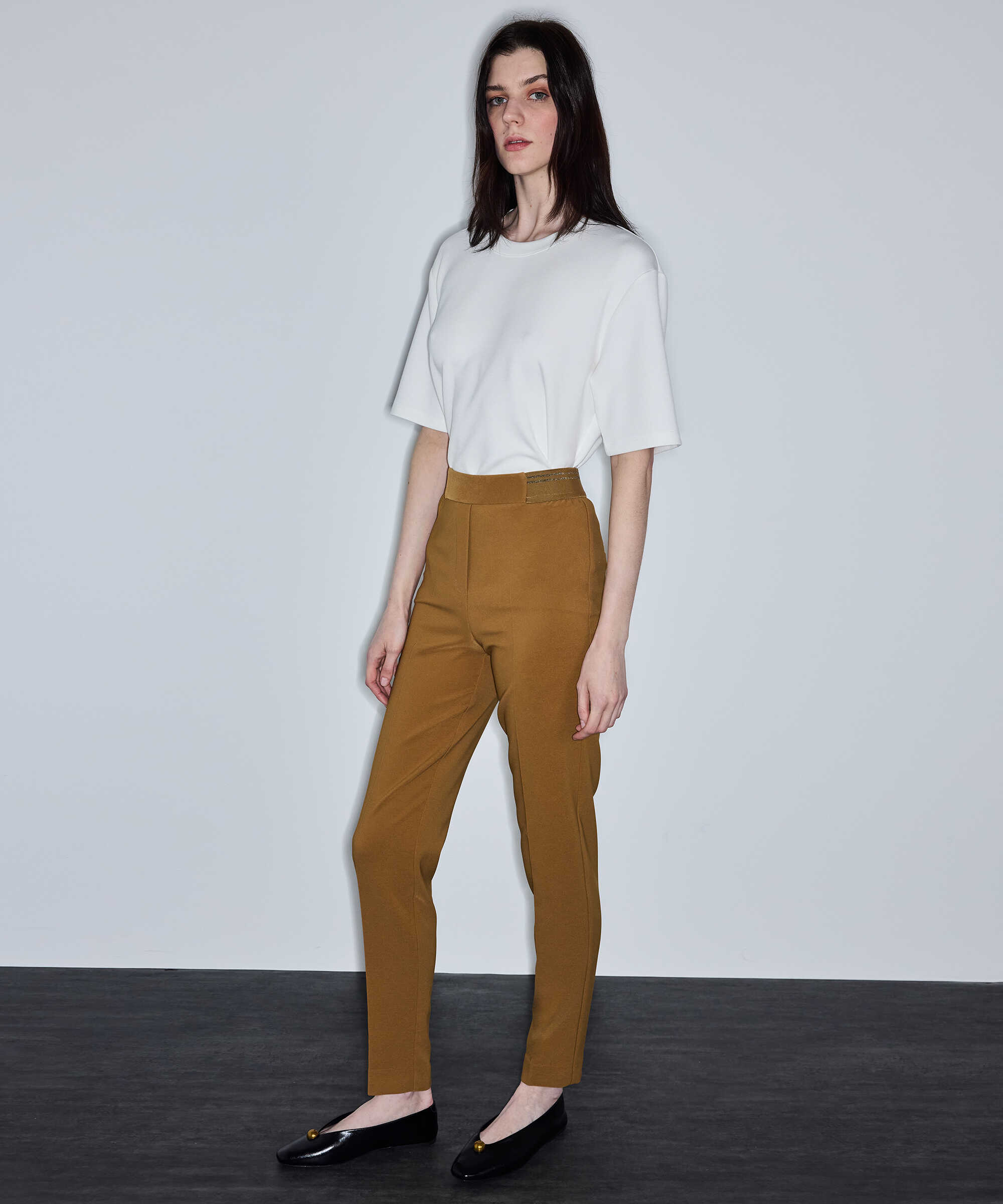 Lurex bel pantolon - IS1260003160053 - Tütün Pantolon