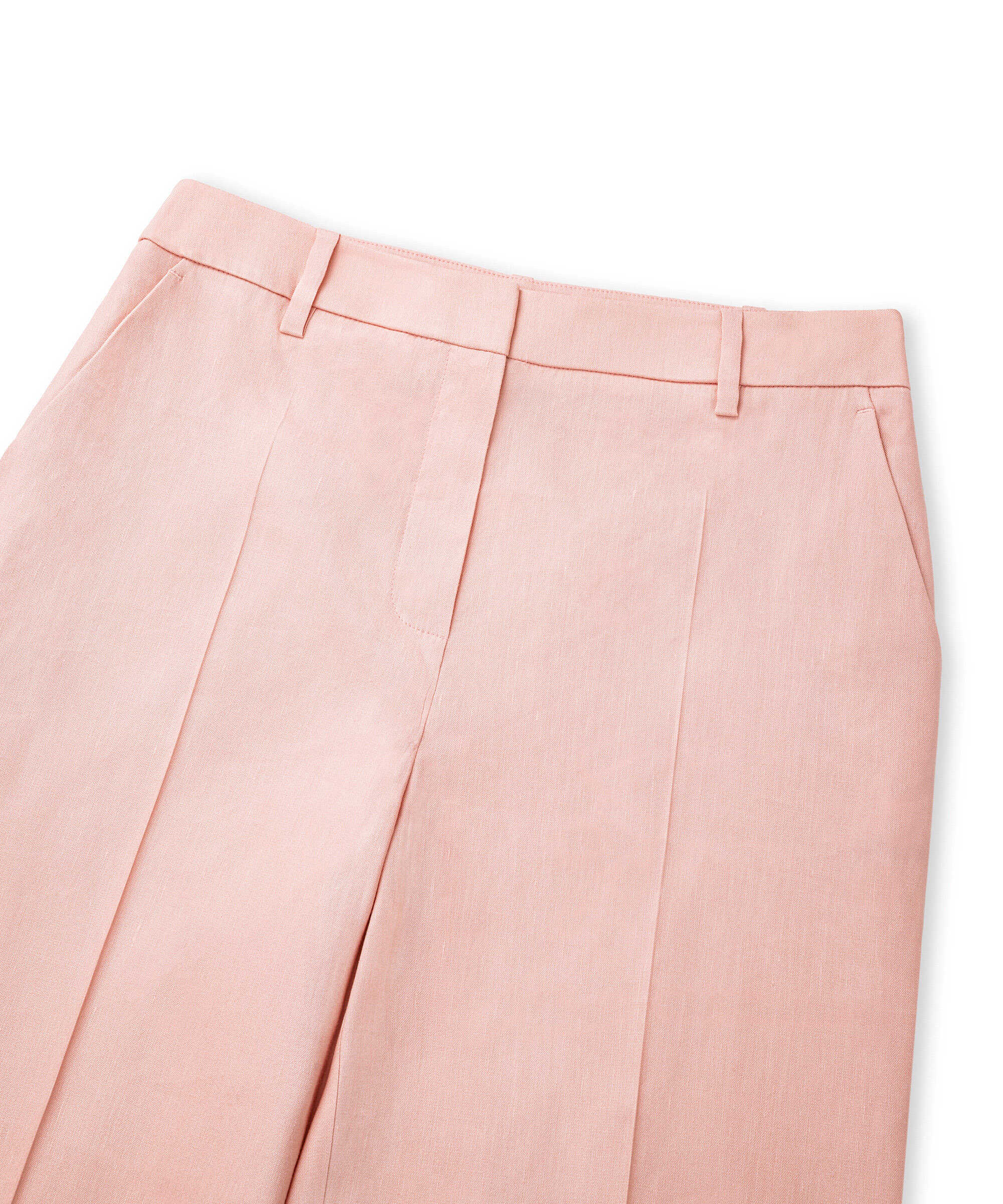 Duble paça cigarette pantolon - IS1260003216093 - Açık Pembe Pantolon