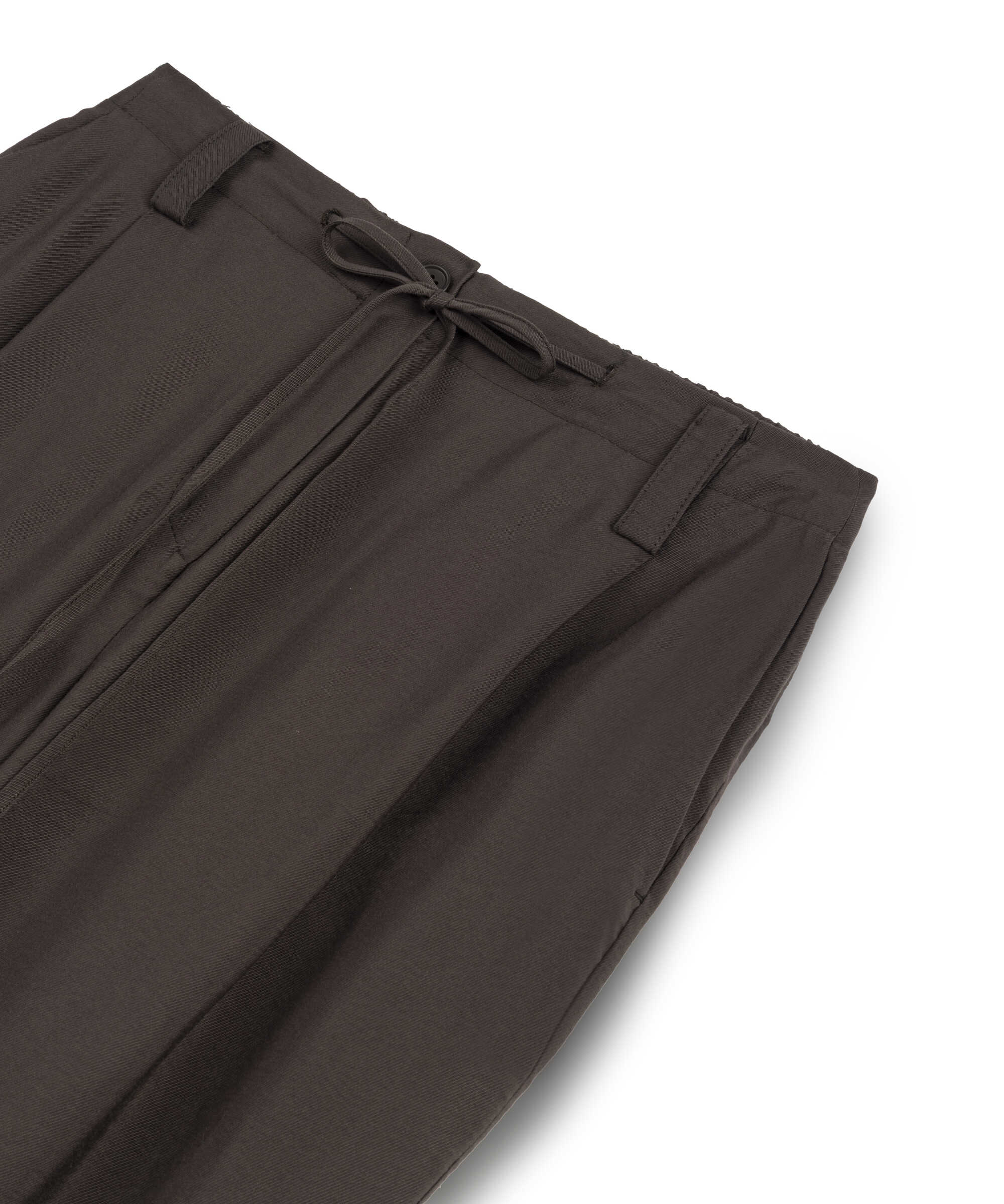 Belden bağlamalı carrot pantolon - IS1260003248074 - Kahverengi Pantolon