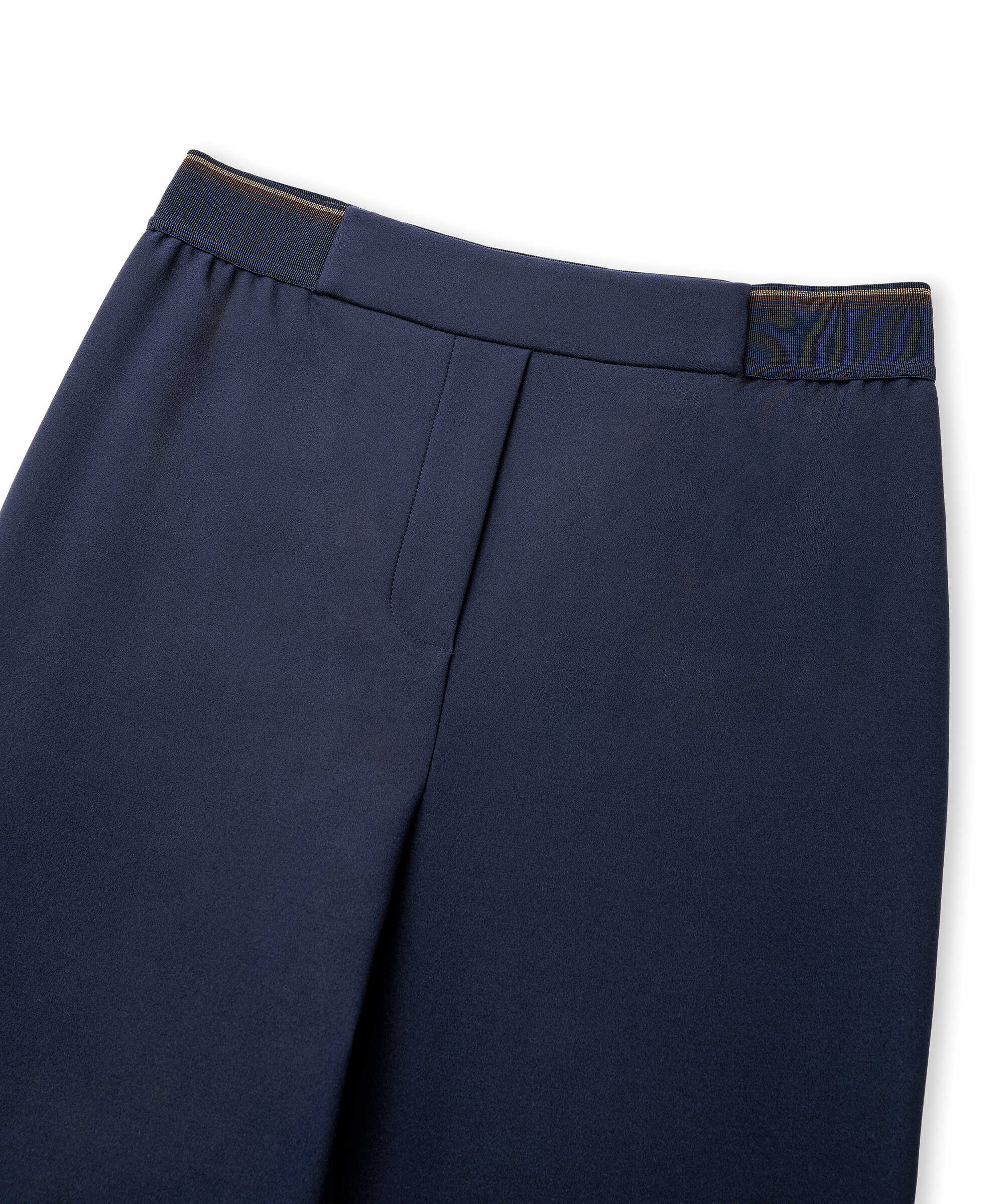 Lurex bel skinny fit pantolon - IS1260003250015 - Lacivert Pantolon