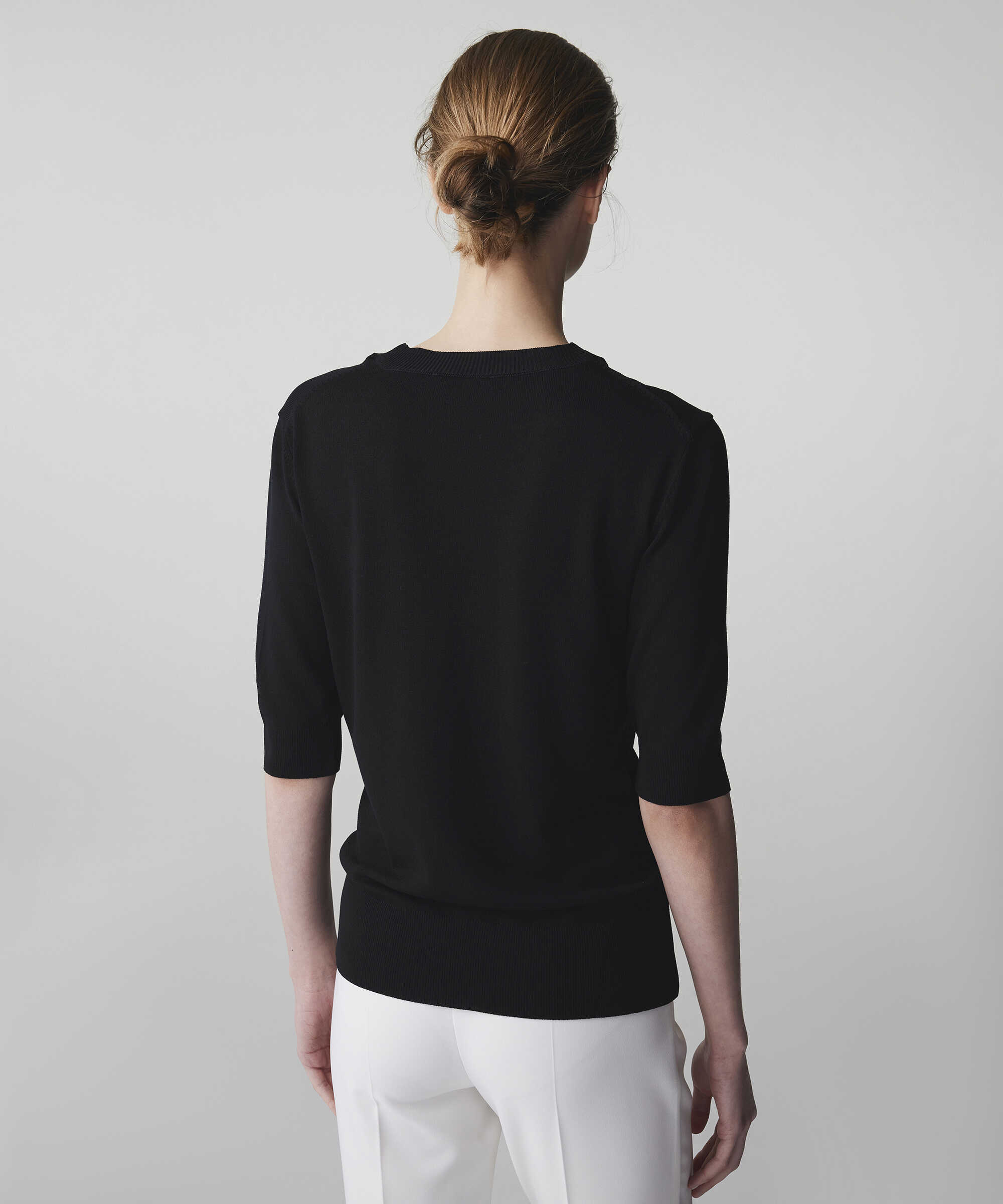 Basic triko - IS1260050074001 - Siyah Triko