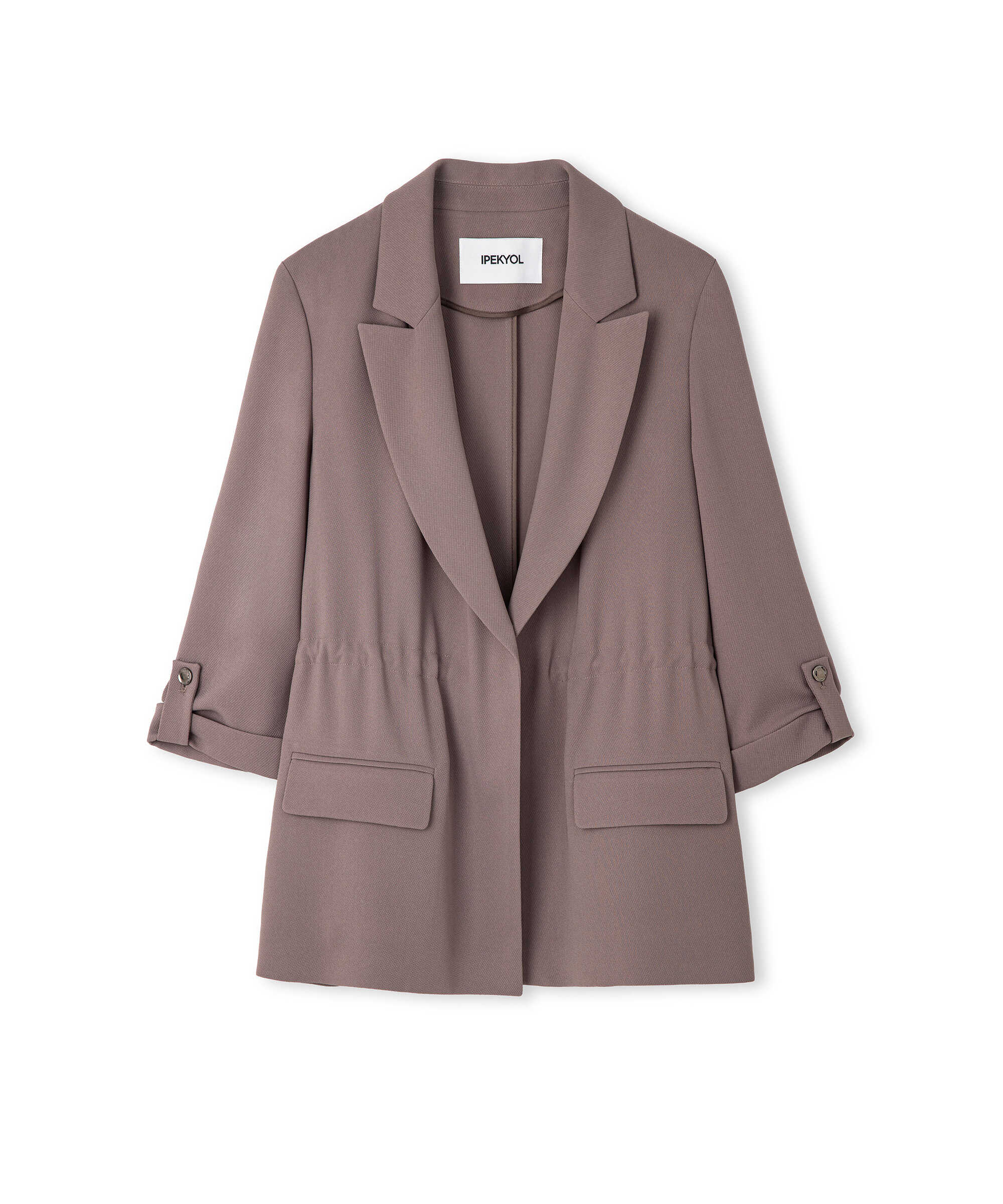 Belden bağlamalı blazer - IS1260106026014 - Vizon Blazer