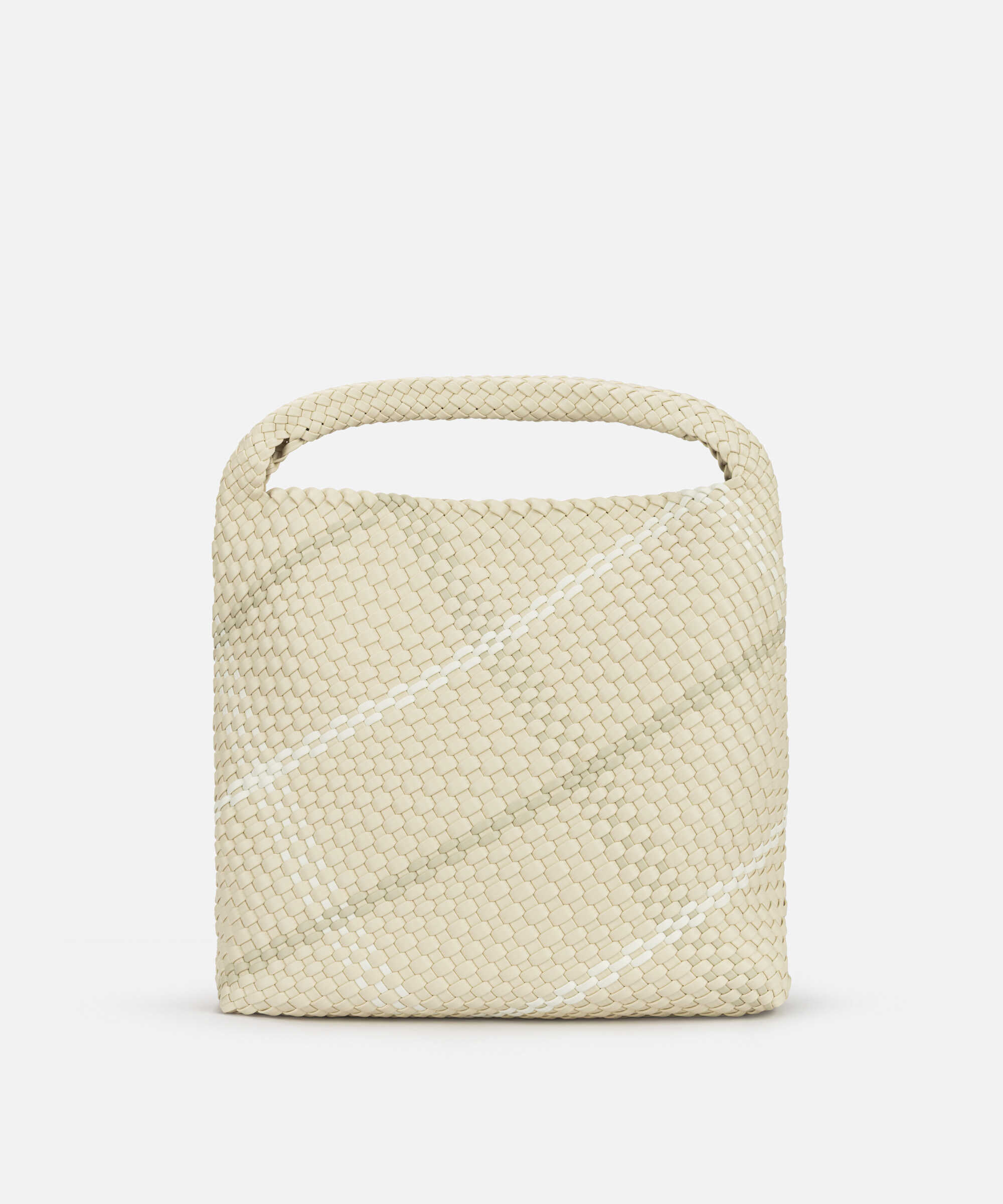 Lattice slouchy çanta - IS1260052101082 - Krem Çanta