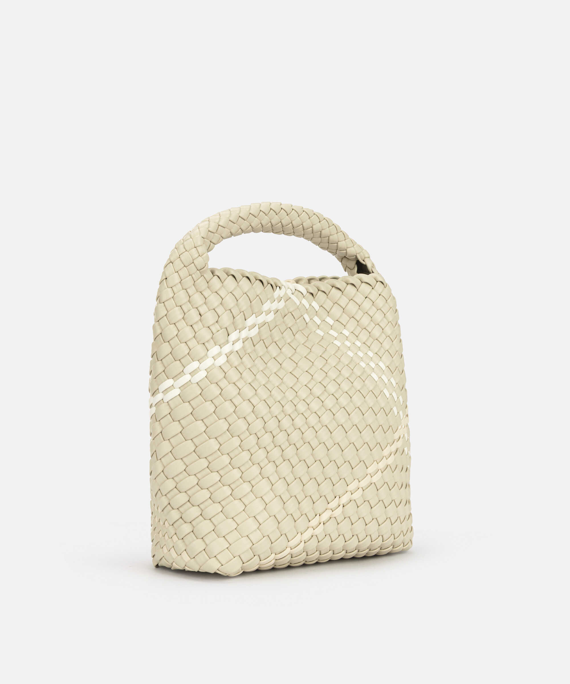 Lattice slouchy small çanta - IS1260052105030 - Taş Çanta