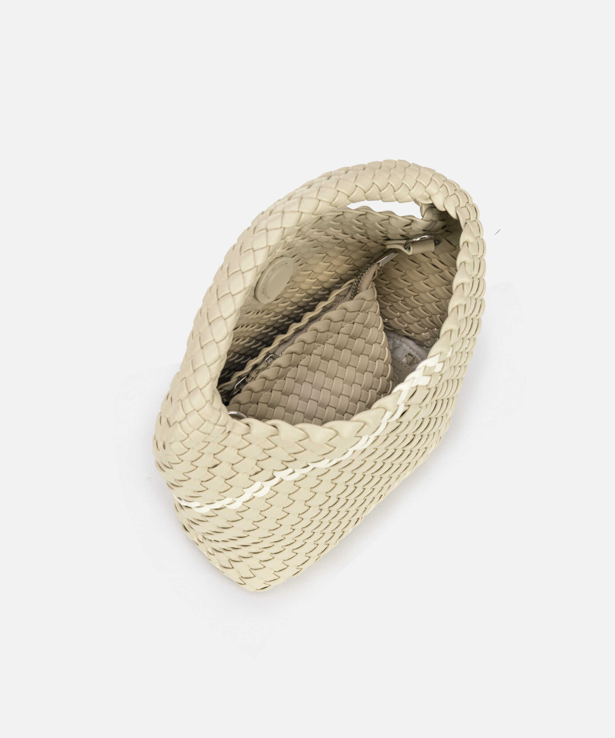 Lattice slouchy small çanta - IS1260052105030 - Taş Çanta