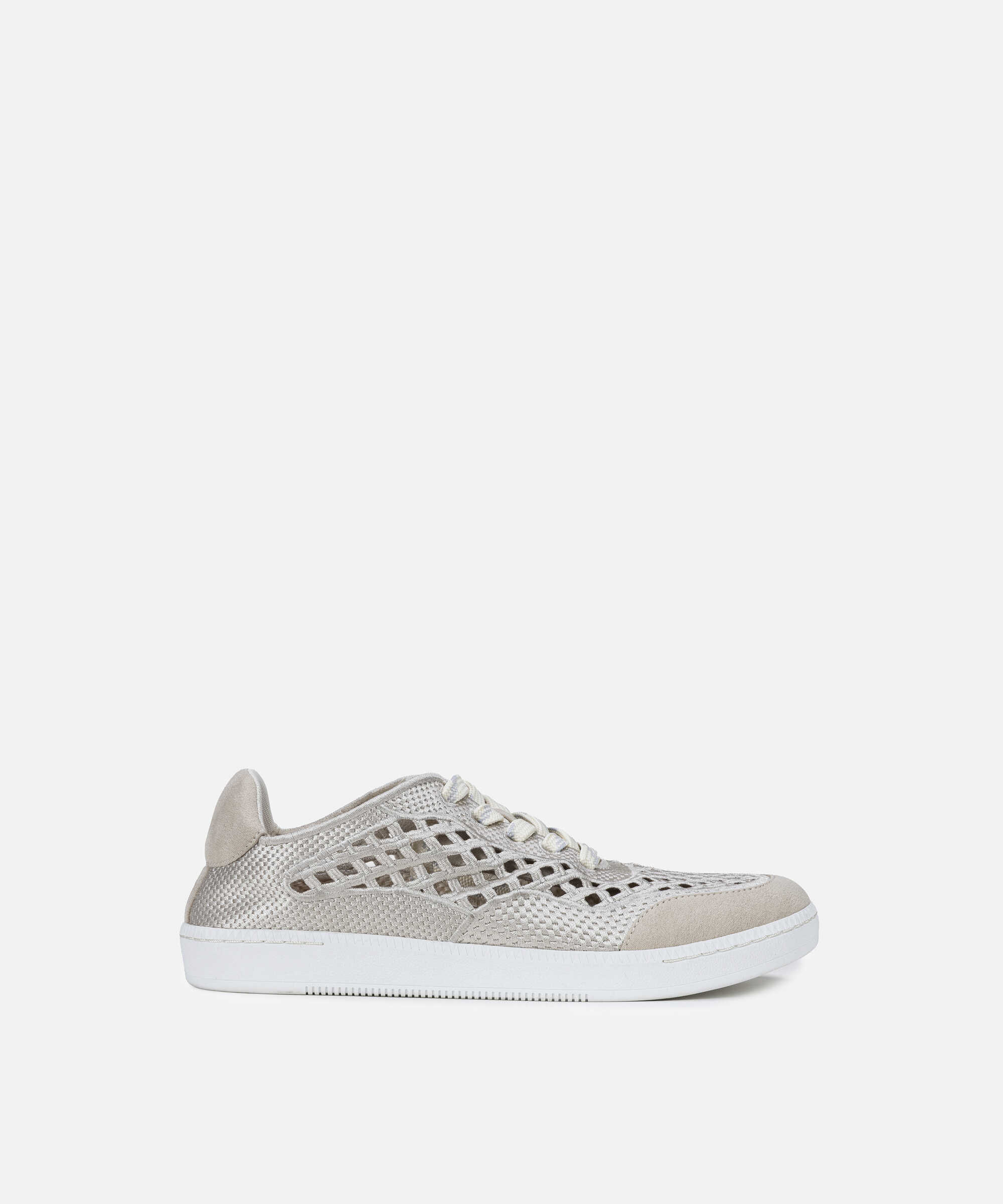Bağcıklı cutout sneaker - IS1260062006023 - Bej Sneaker