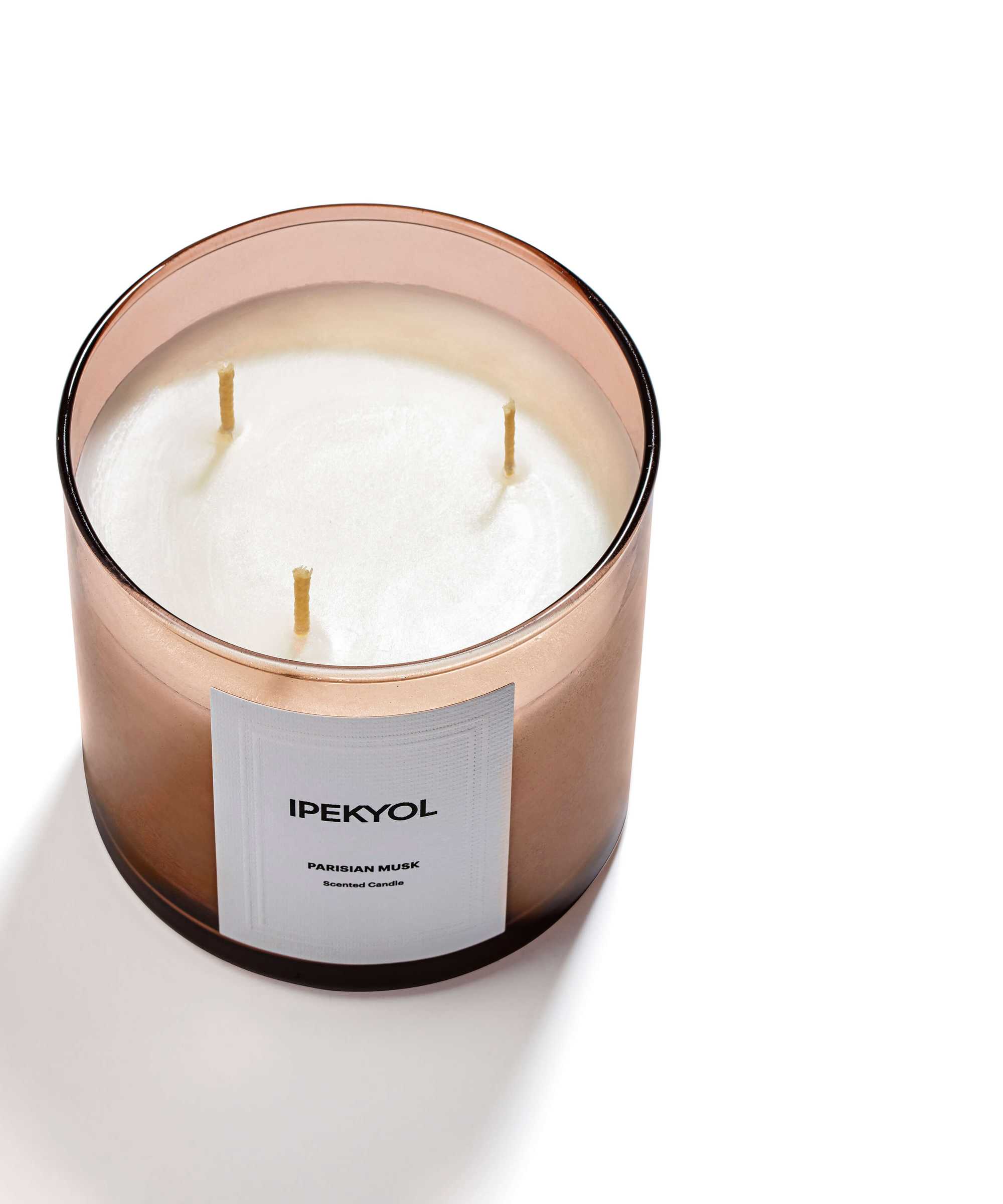 Bej PARISIAN MUSK kokulu mum 400 g I00000027007003 | İpekyol