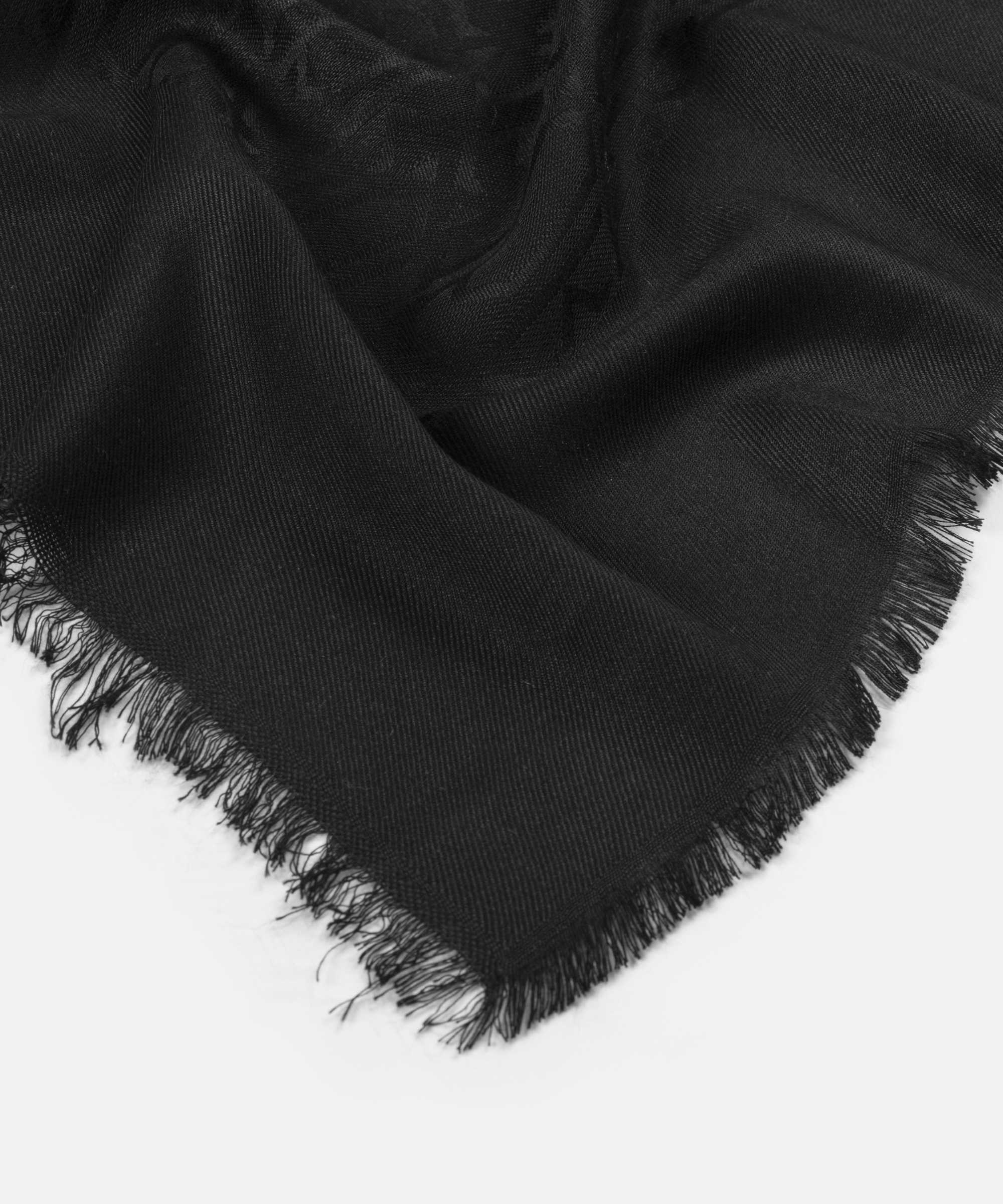 Monogram şal - I00000065001001 - Siyah Şal ve Fular