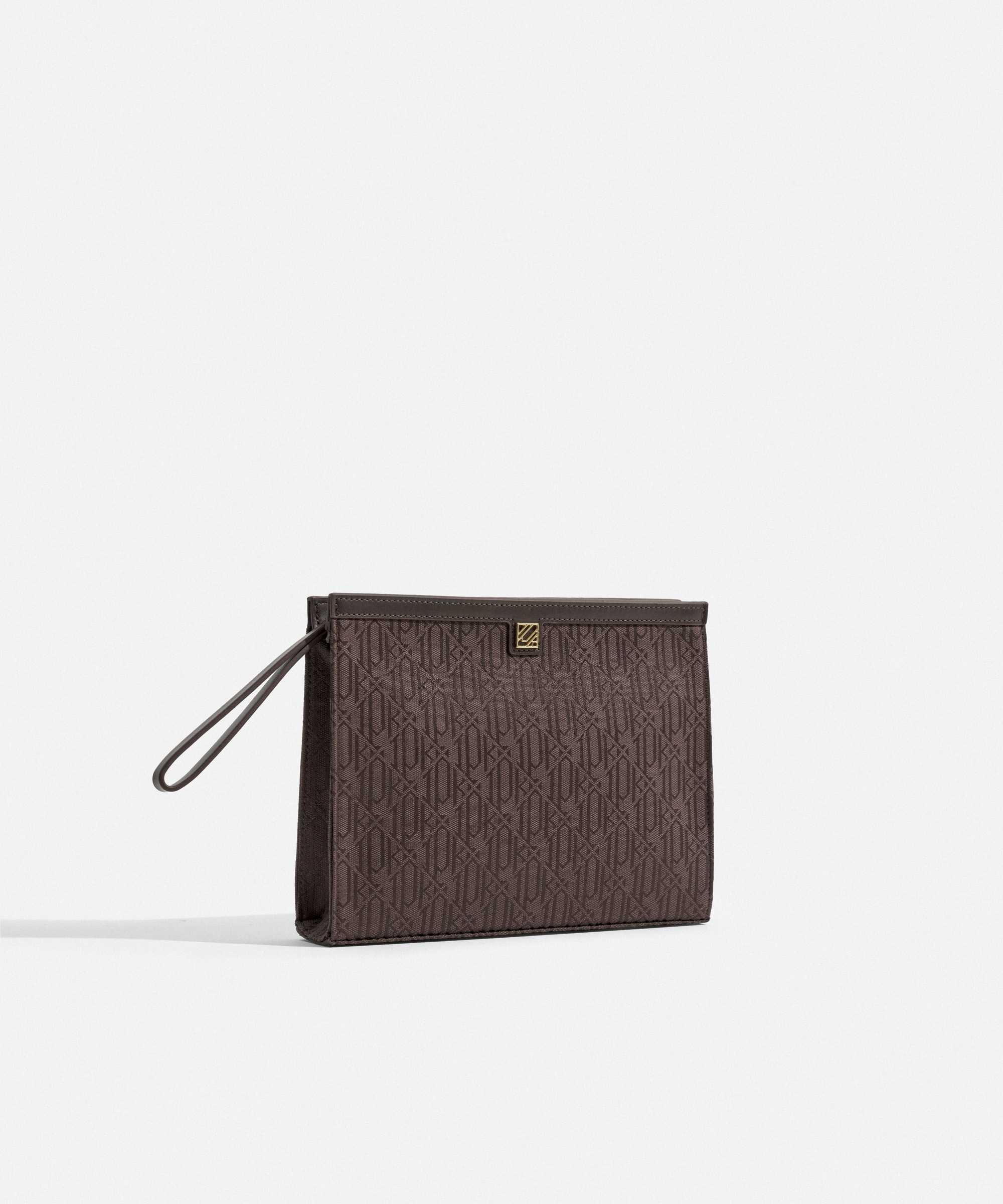 JOURNEY clutch - I00000121002006 - Koyu Kahverengi Clutch