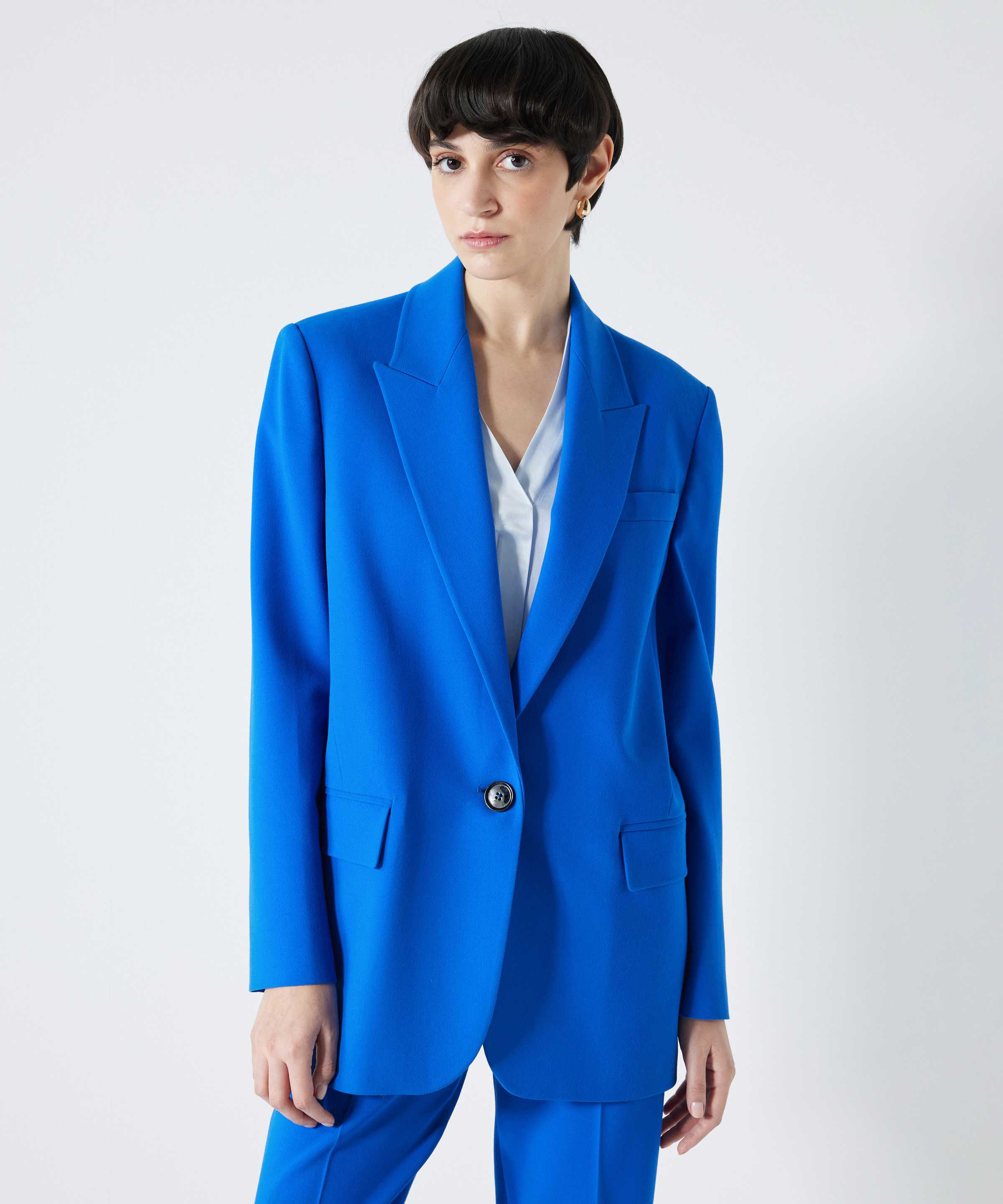 Mavi Mono yaka blazer IS1240106008020 | İpekyol