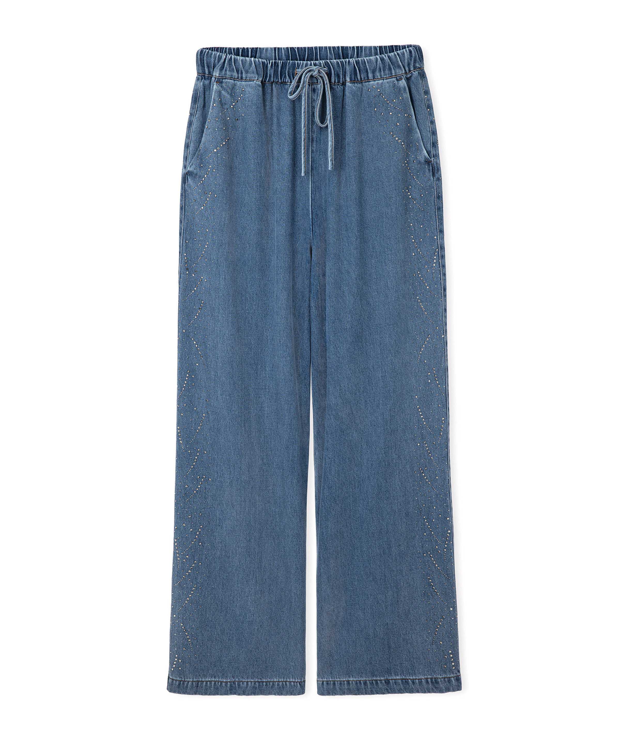 Mavi Hotfix baskılı denim pantolon IS1260003252629 | İpekyol